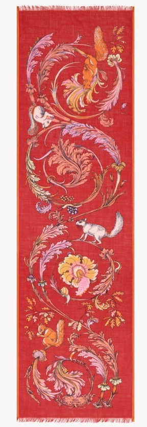 Scarf Et22roc06 Red