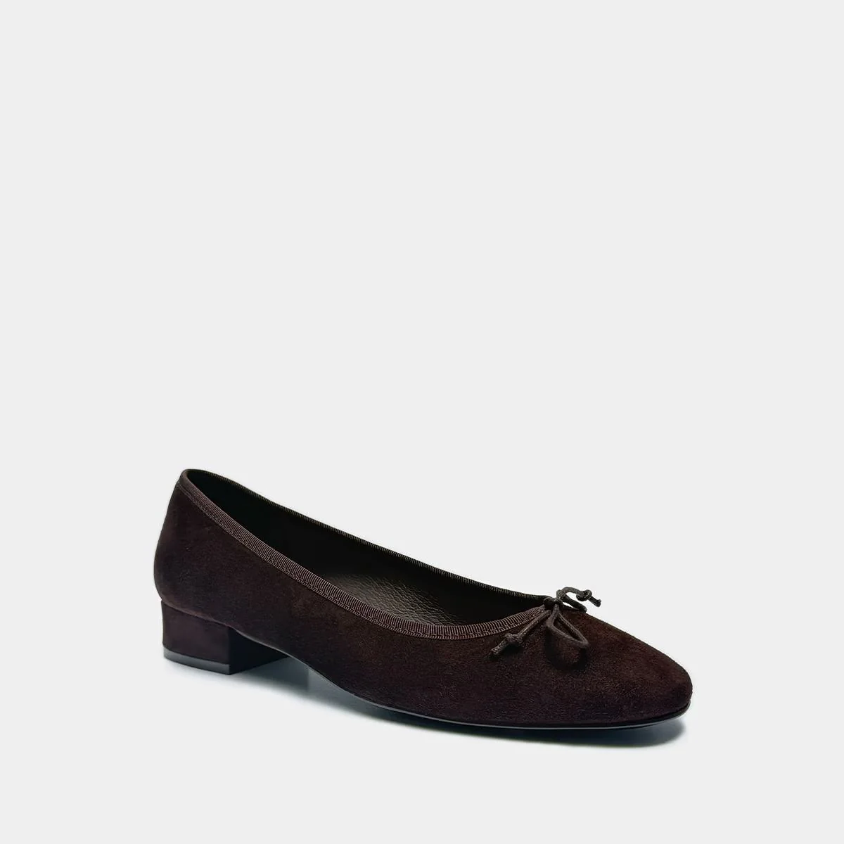 Ballerines Dadou Velours Marron - Image 2