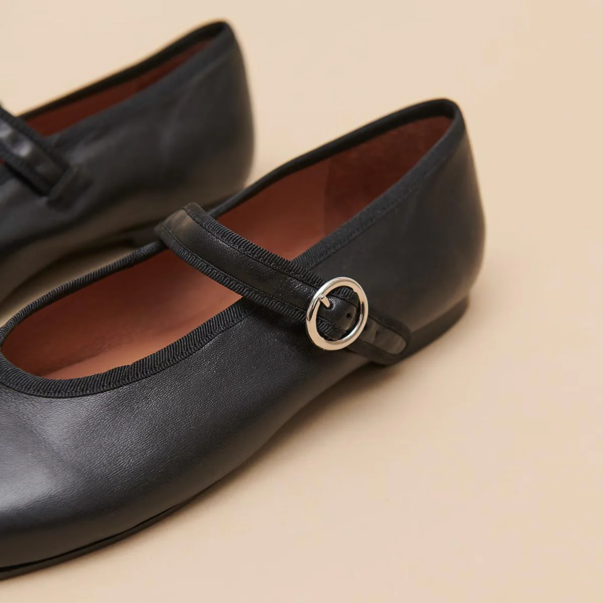 Ballerines Deesse Cuir Noir - Image 5