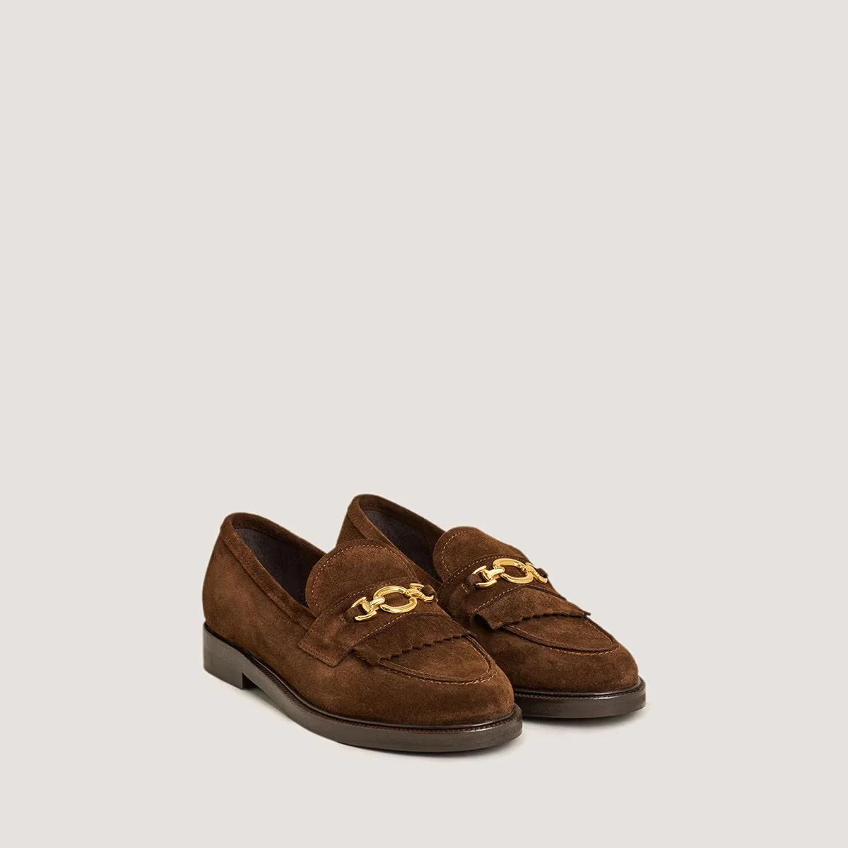 Mocassins Delphes Croute Marron - Image 2