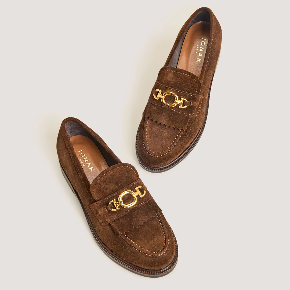 Mocassins Delphes Croute Marron - Image 4