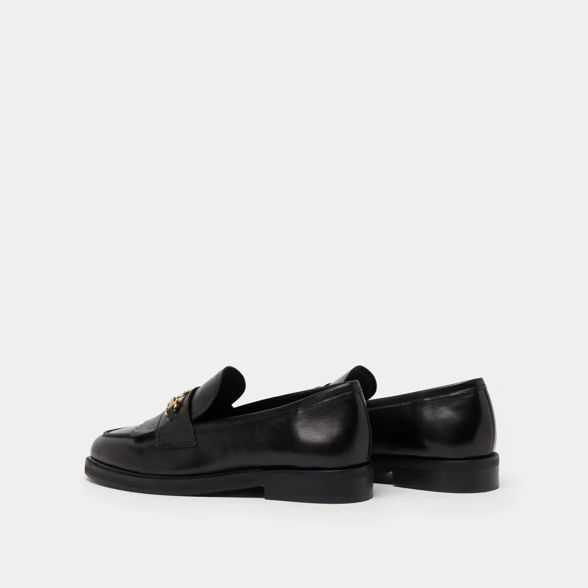 Mocassins Delphes Cuir Noir - Image 6