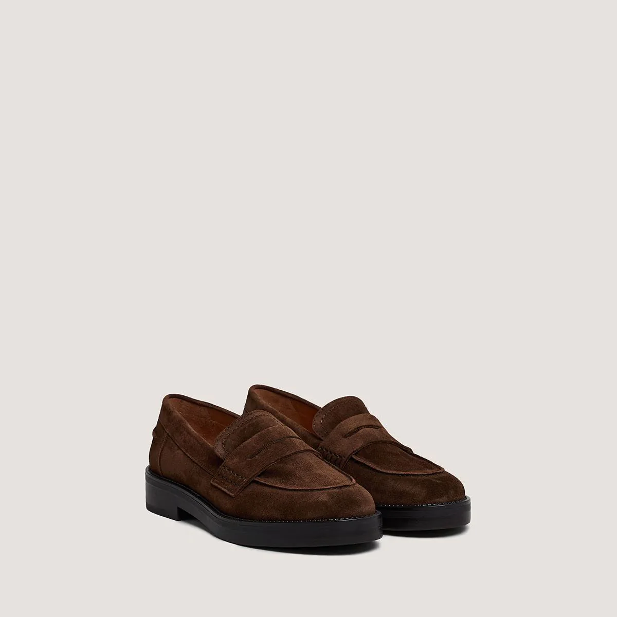 Mocassins Mirna Croute Marron - Image 2