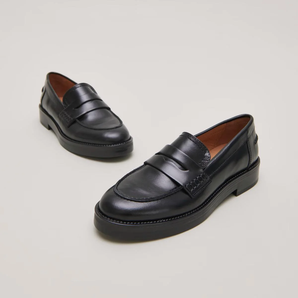 Mocassins Mirna Cuir Noir - Image 3