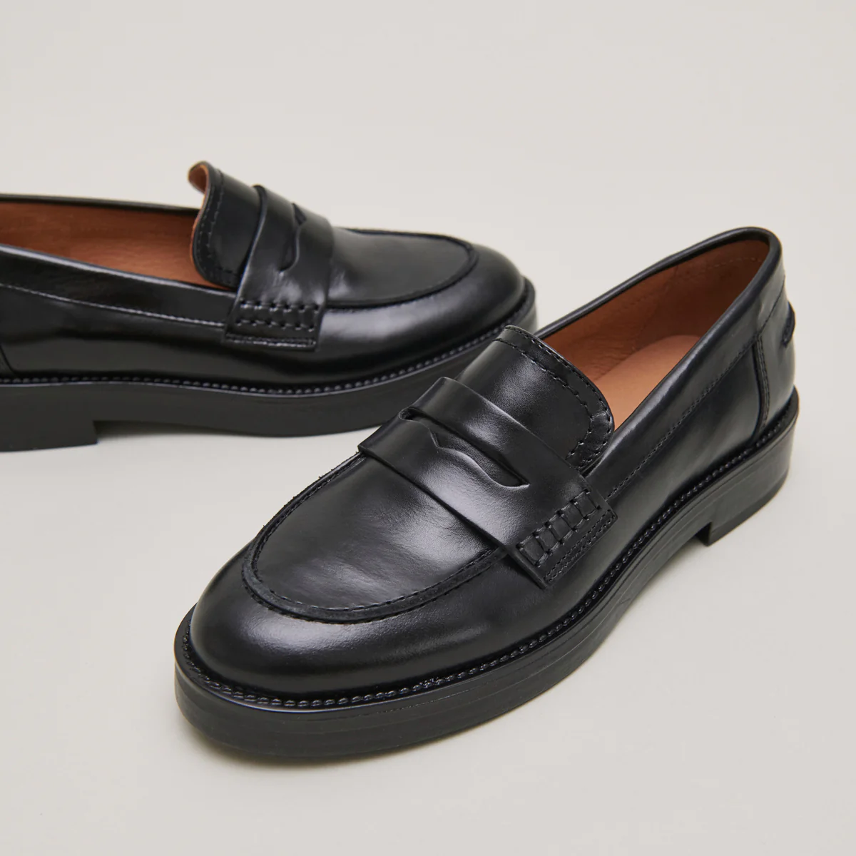 Mocassins Mirna Cuir Noir - Image 5