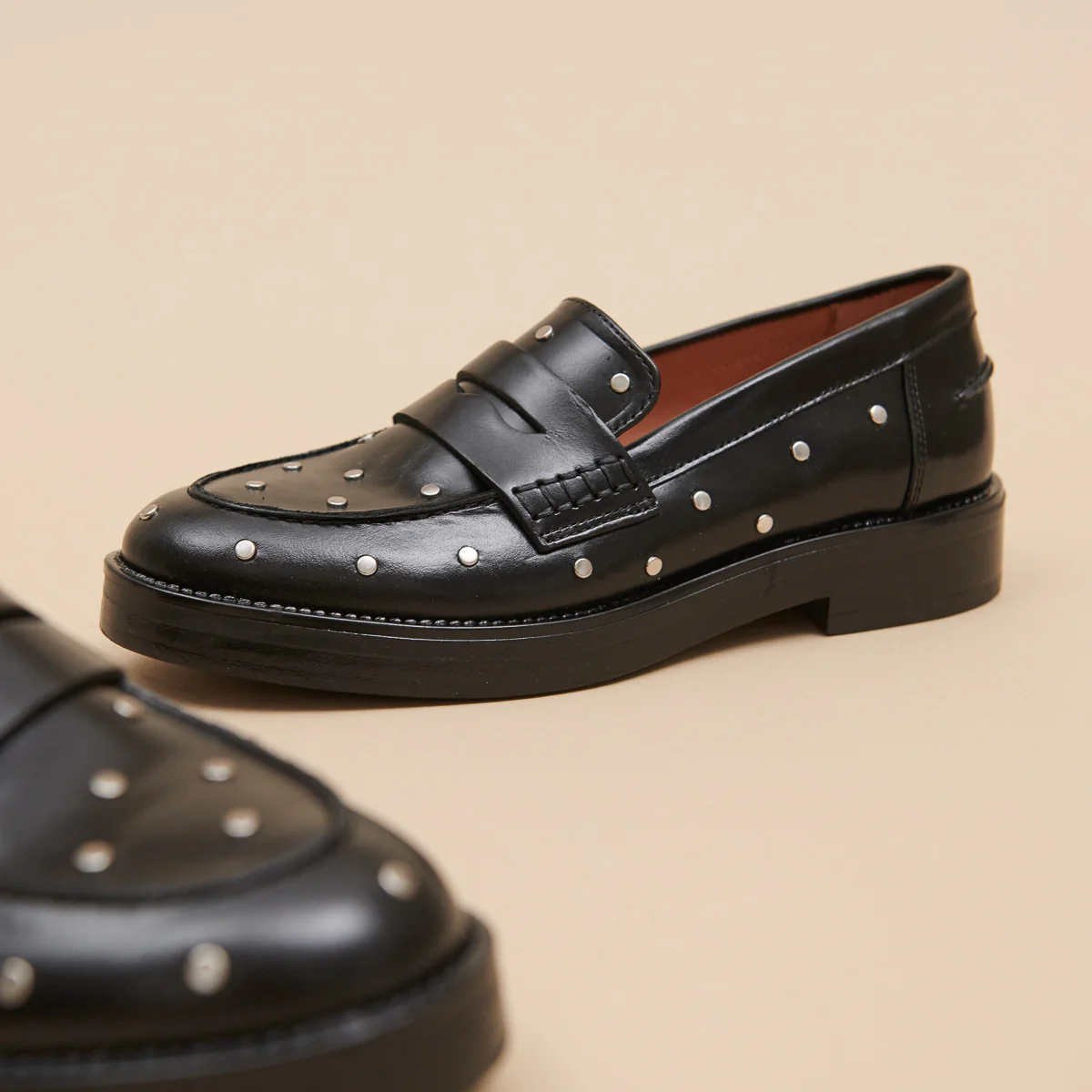 Mocassins Mirnou Cuir Noir - Image 5