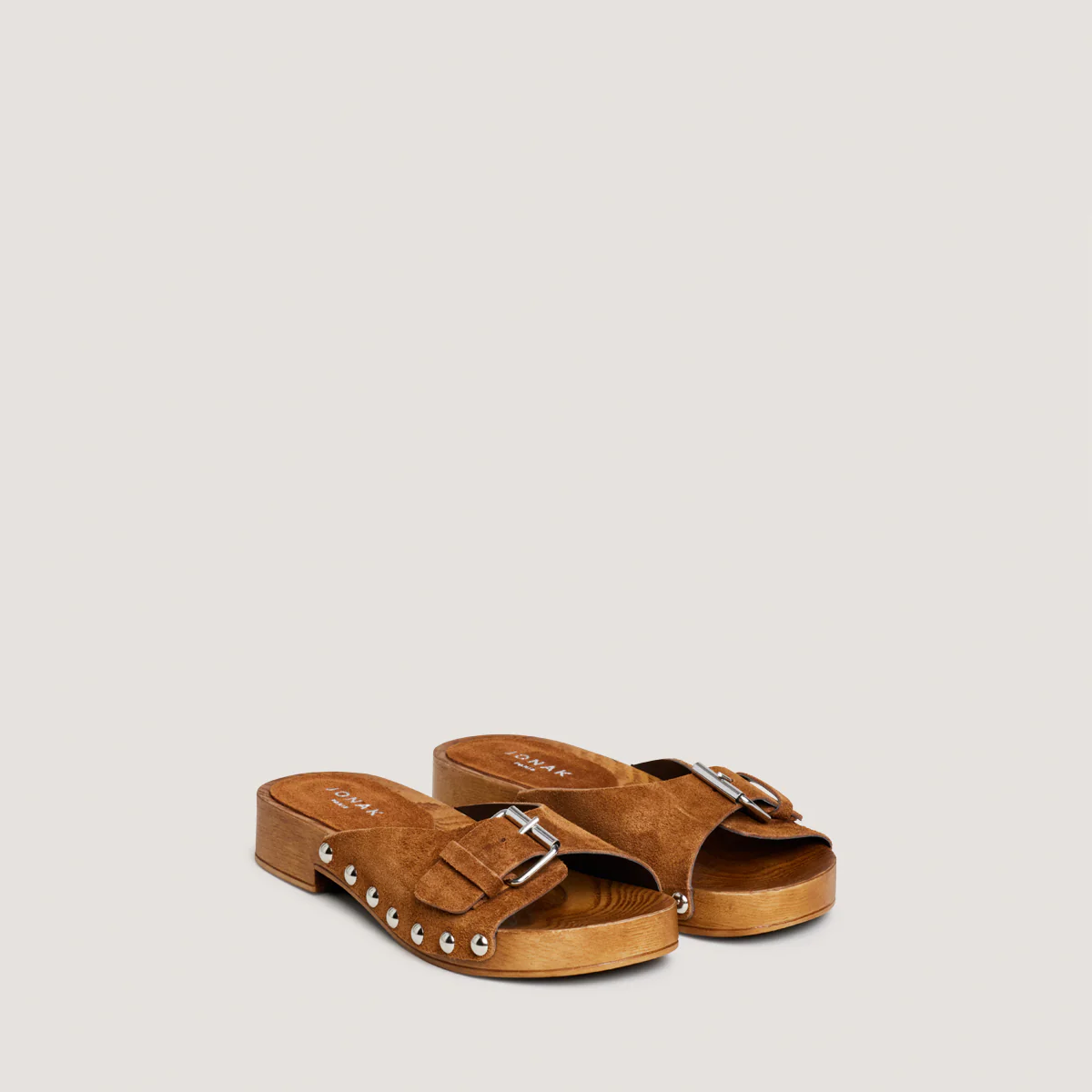 Mules Enora Croute Cognac - Image 2