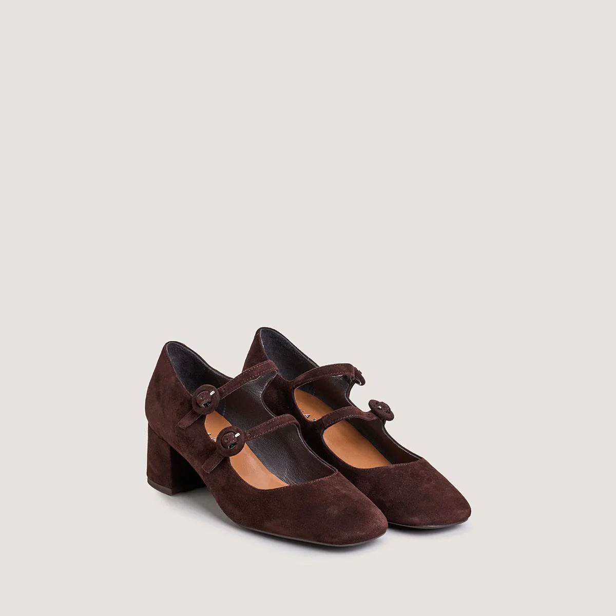 Salomes/babies Delou Velours Marron - Image 2