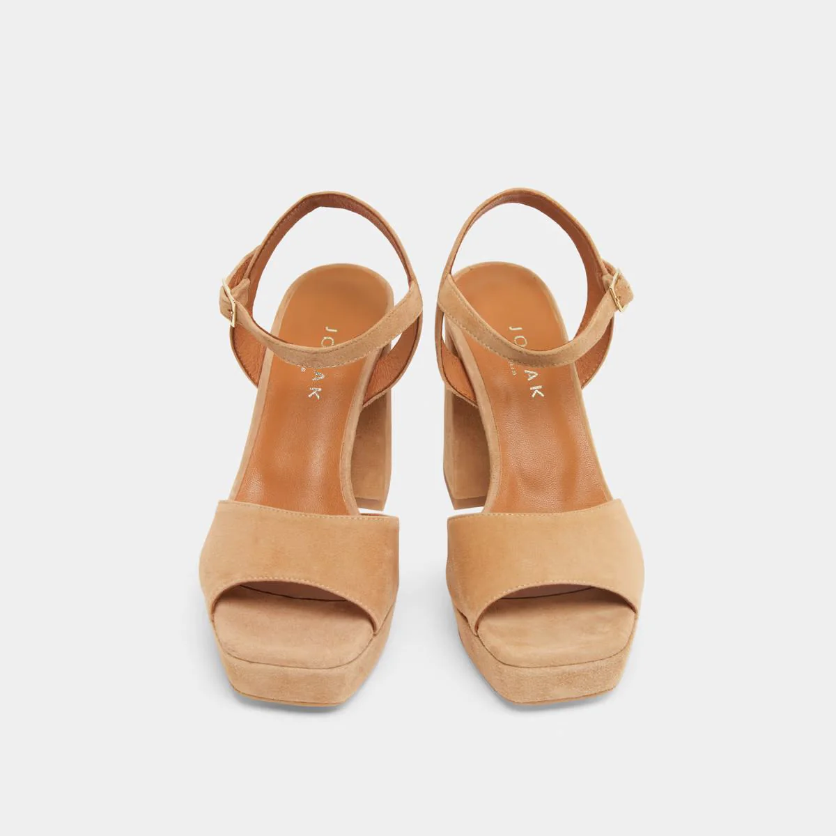 Sandales Vlada Velours Camel - Image 8