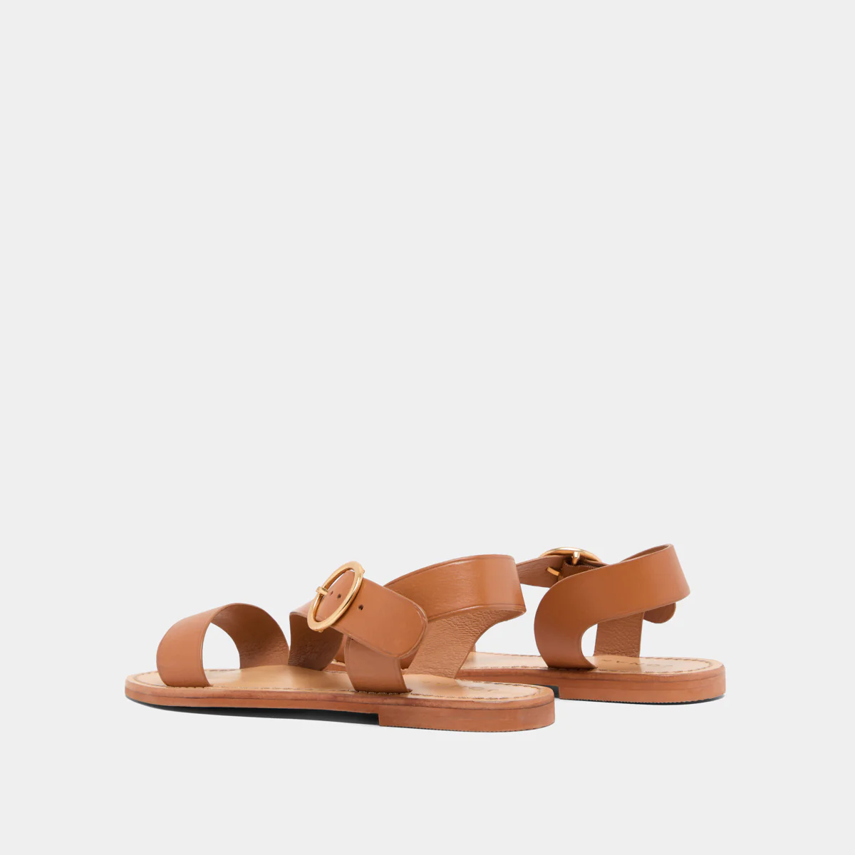 Sandales Wablo Cuir Camel - Image 6