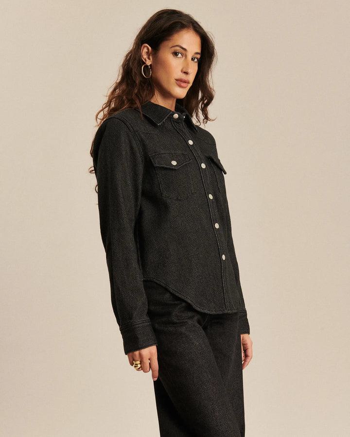 Denim Shirt Dalia Denim 3d Dark-Grey - Image 4