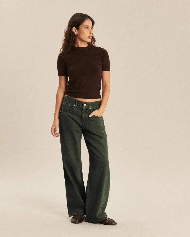 Jeans River Denim Dye Moss