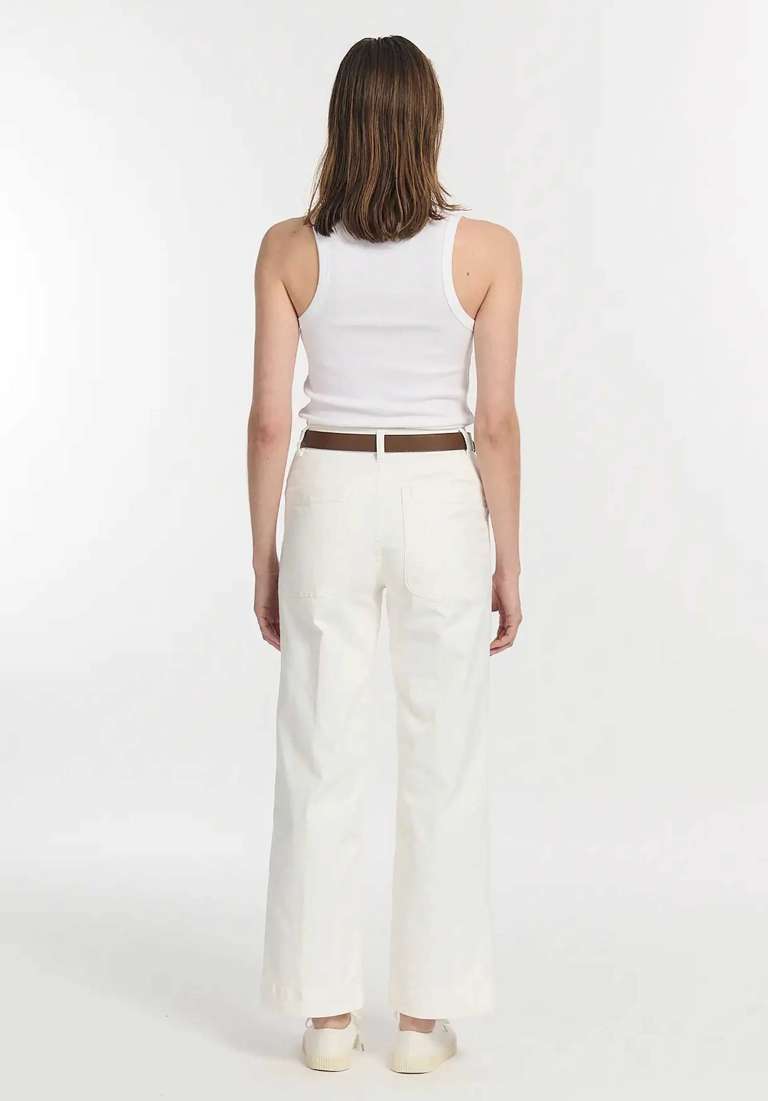 Jeans Sunday Utility Blanc - Image 3
