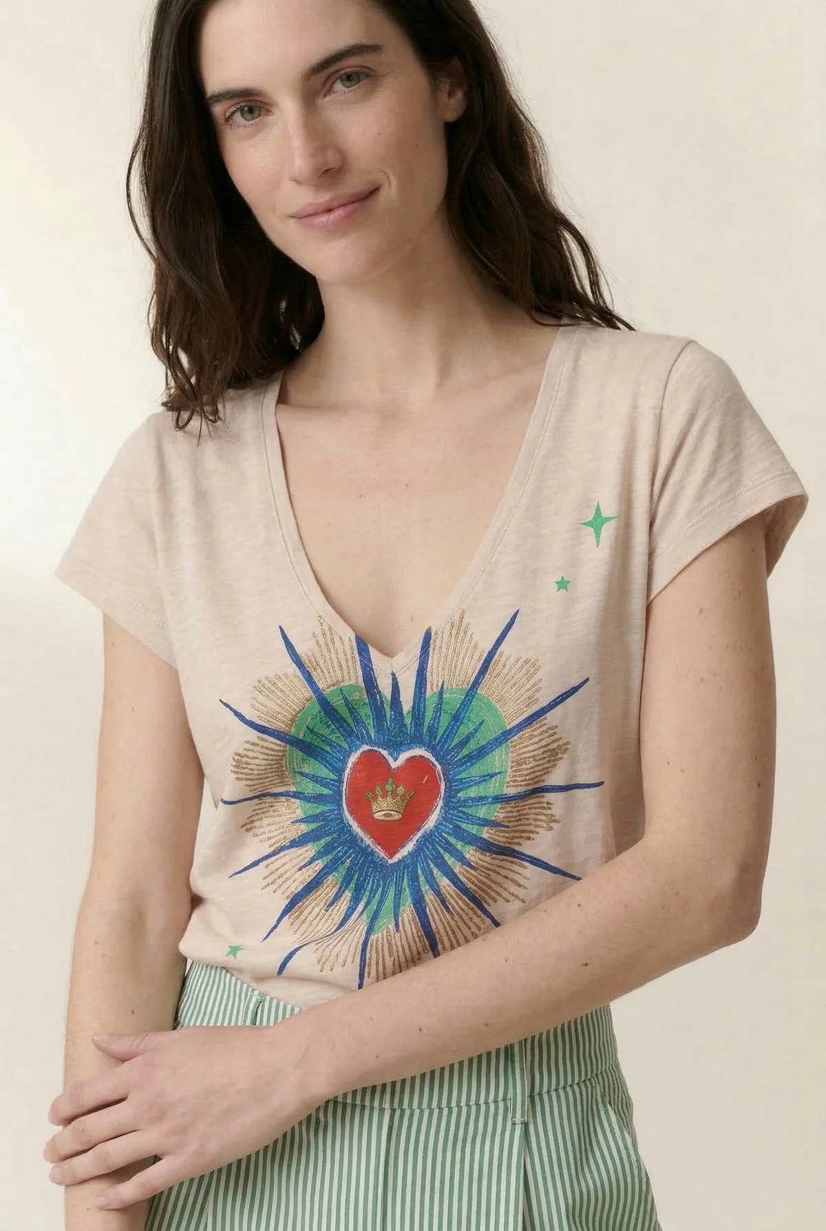 Tshirt Tonton Jc03 Exvo Chalk - Image 5