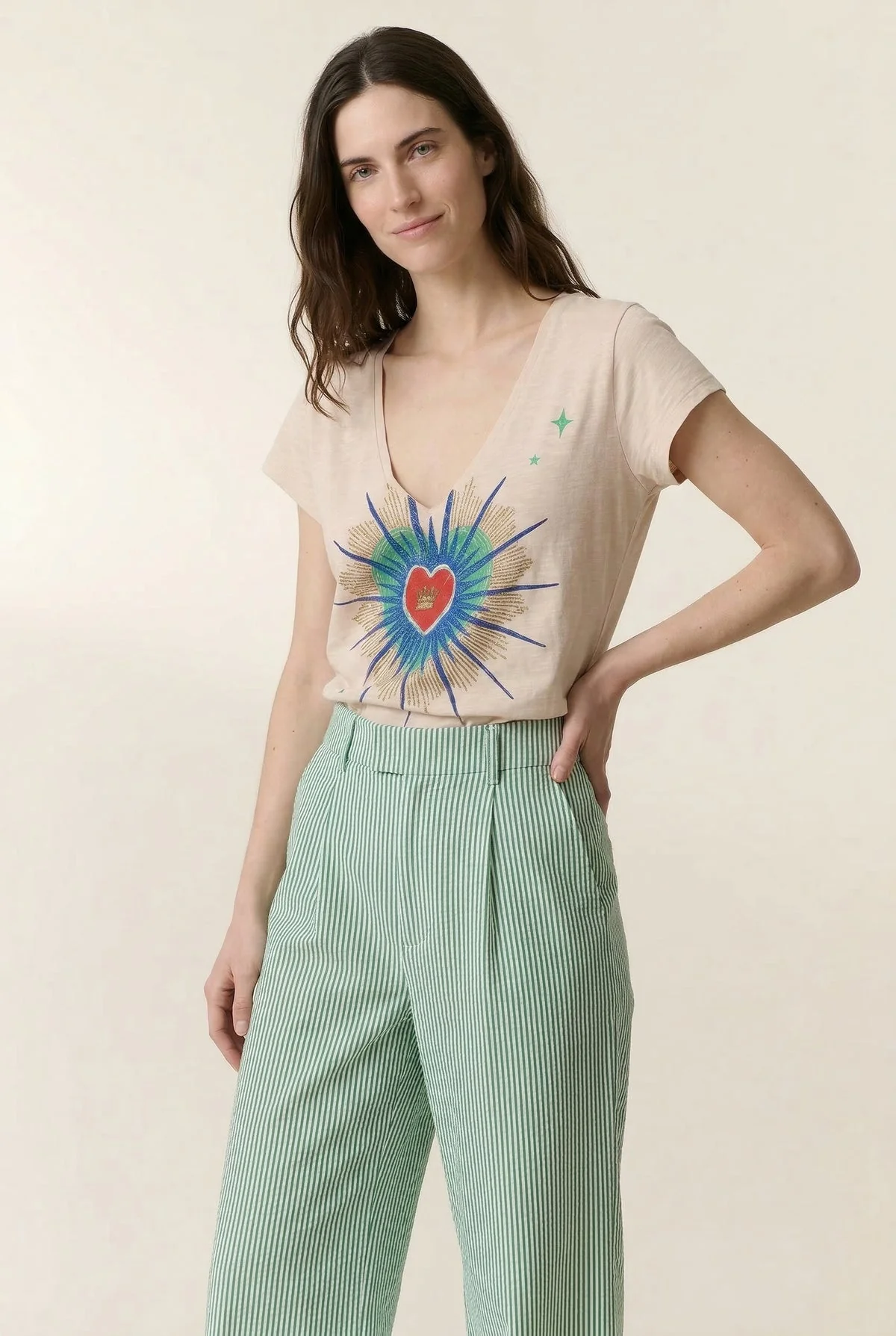 Tshirt Tonton Jc03 Exvo Chalk - Image 6