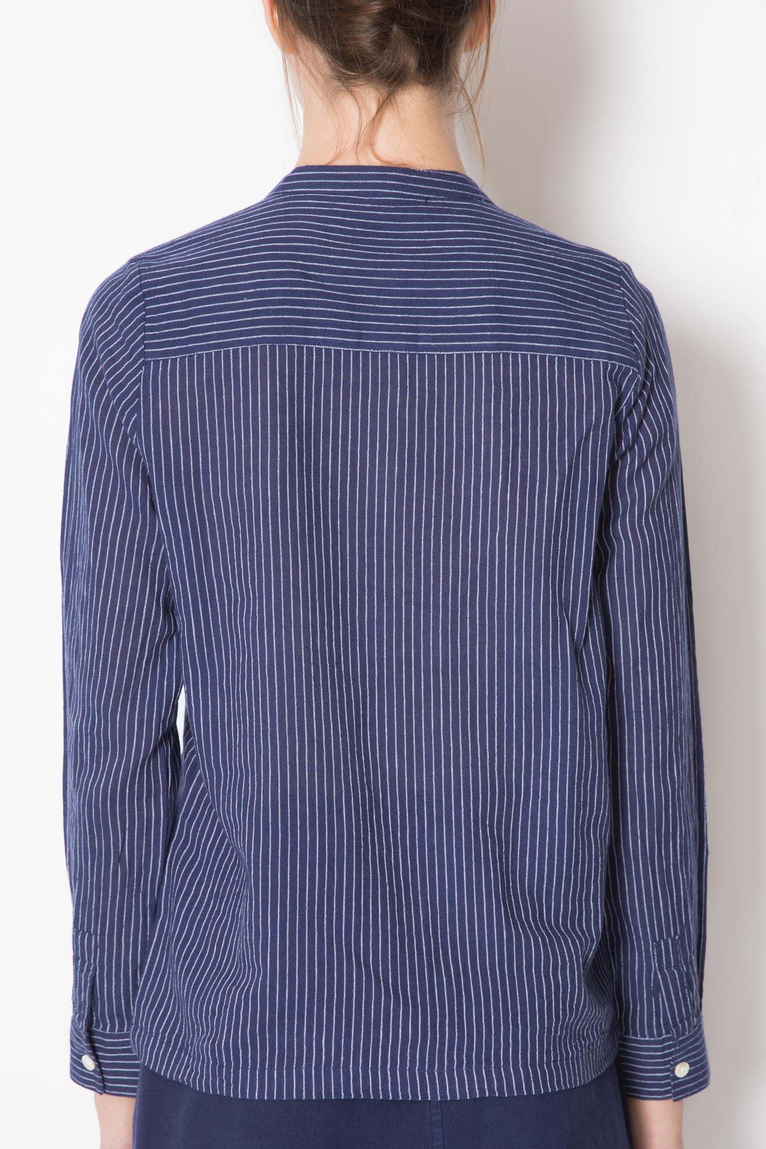 Long-sleeved Striped Shirt - Image 3