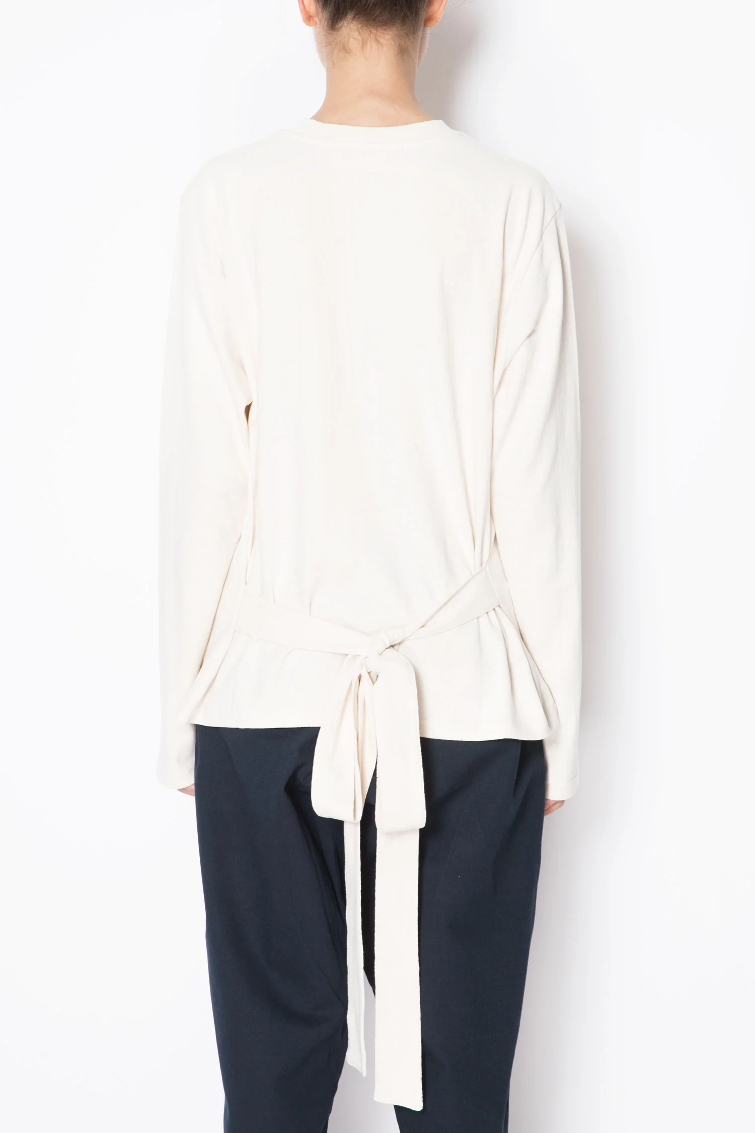 Long-sleeved Tied Tunic - Image 2