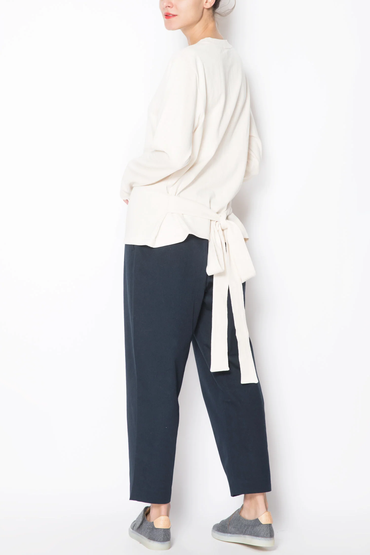 Long-sleeved Tied Tunic - Image 4