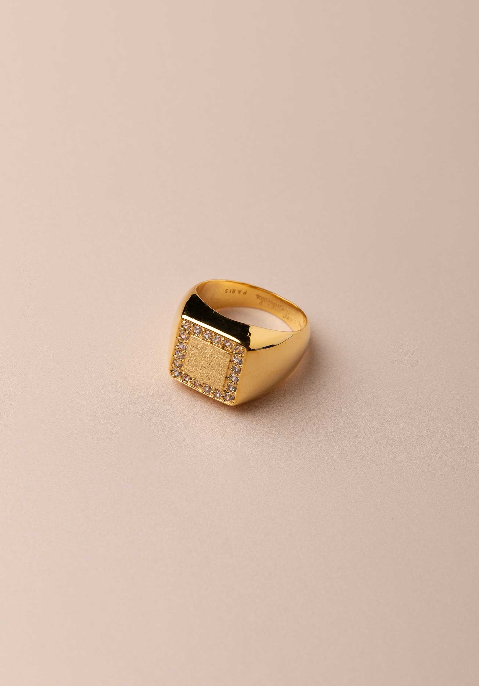 Ring Polydoros Cheval Gold