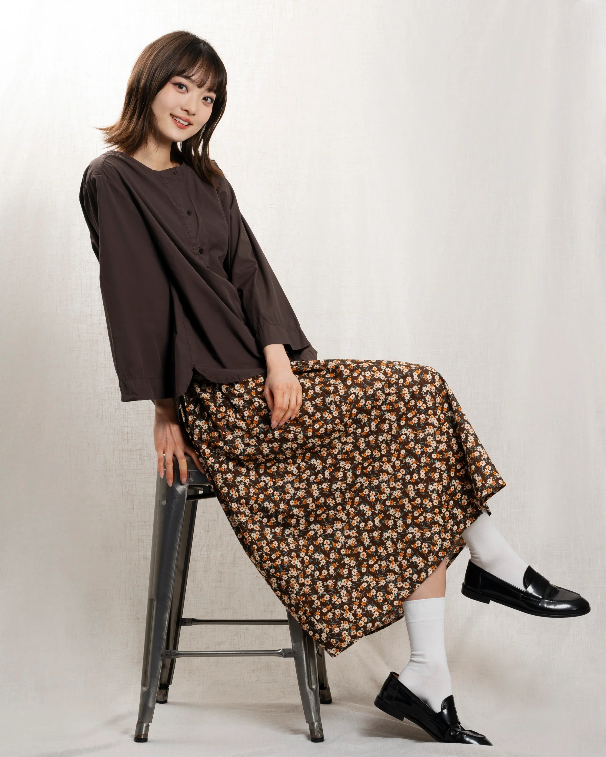 Blouse 1100664 Choco - Image 5