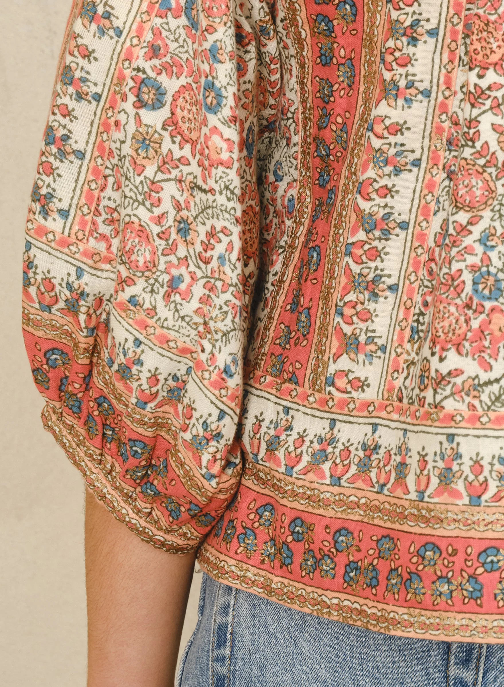 Jacket Cass Print Jkt Coral - Image 5