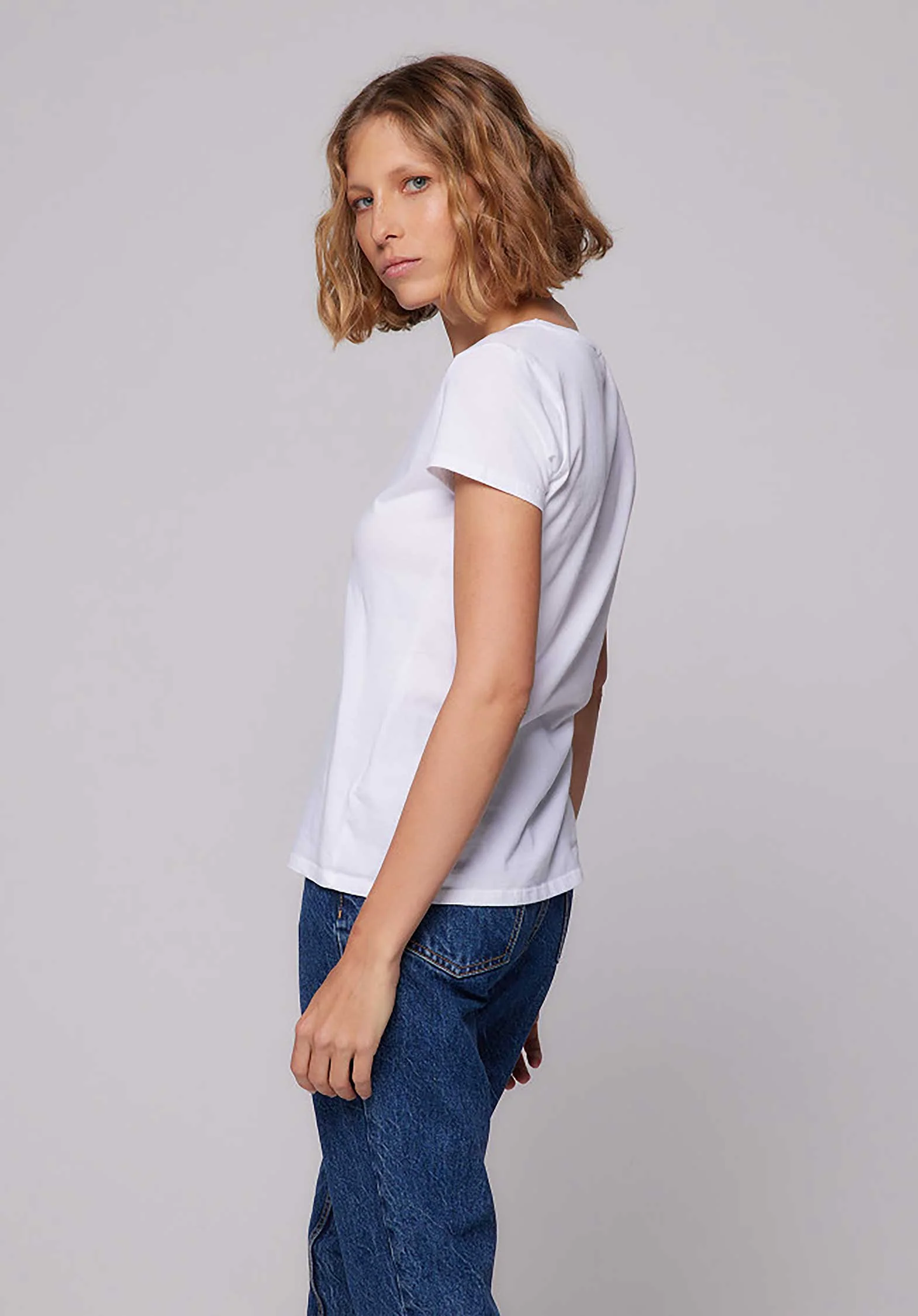 Tshirt M007-fts149 White - Image 3