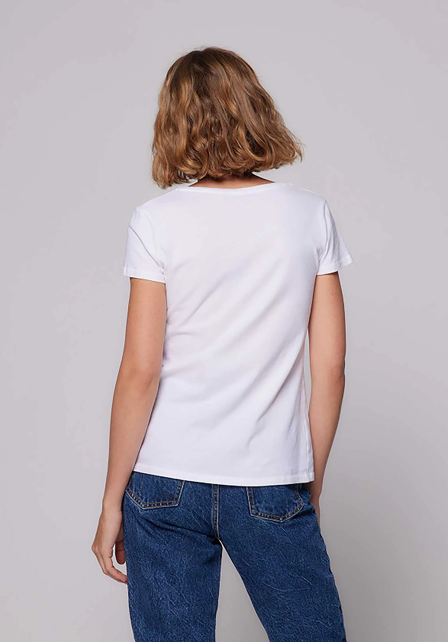 Tshirt M007-fts149 White - Image 4