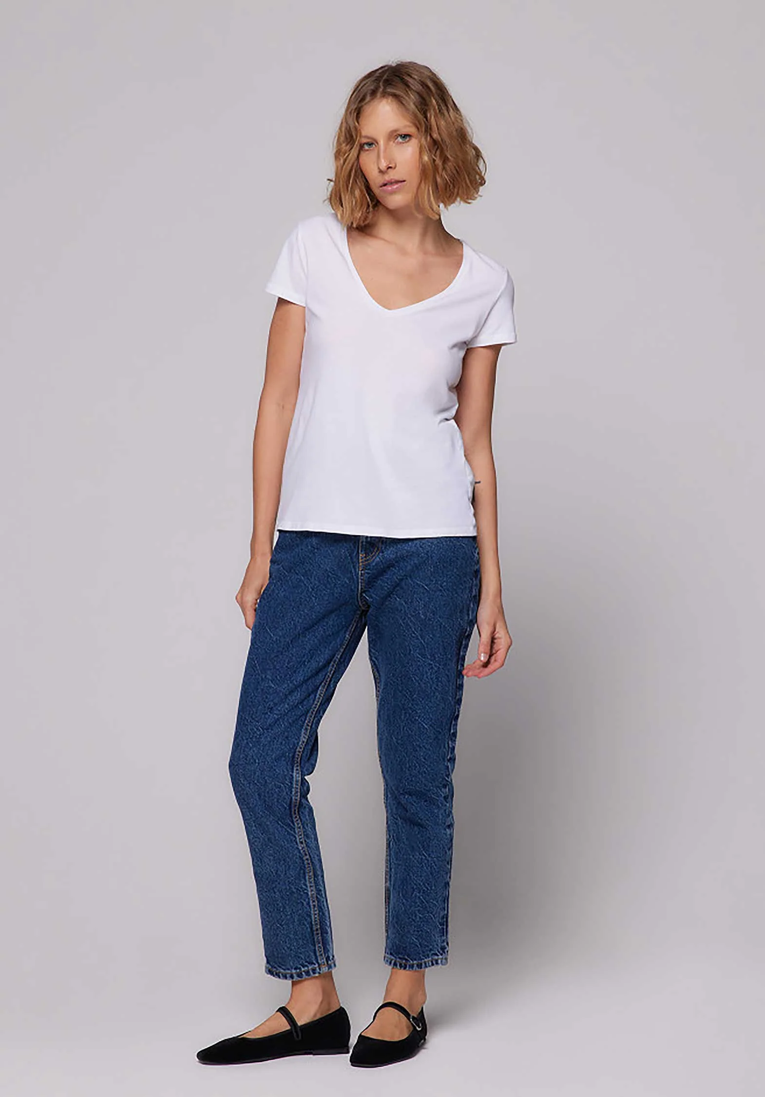 Tshirt M007-fts149 White - Image 6