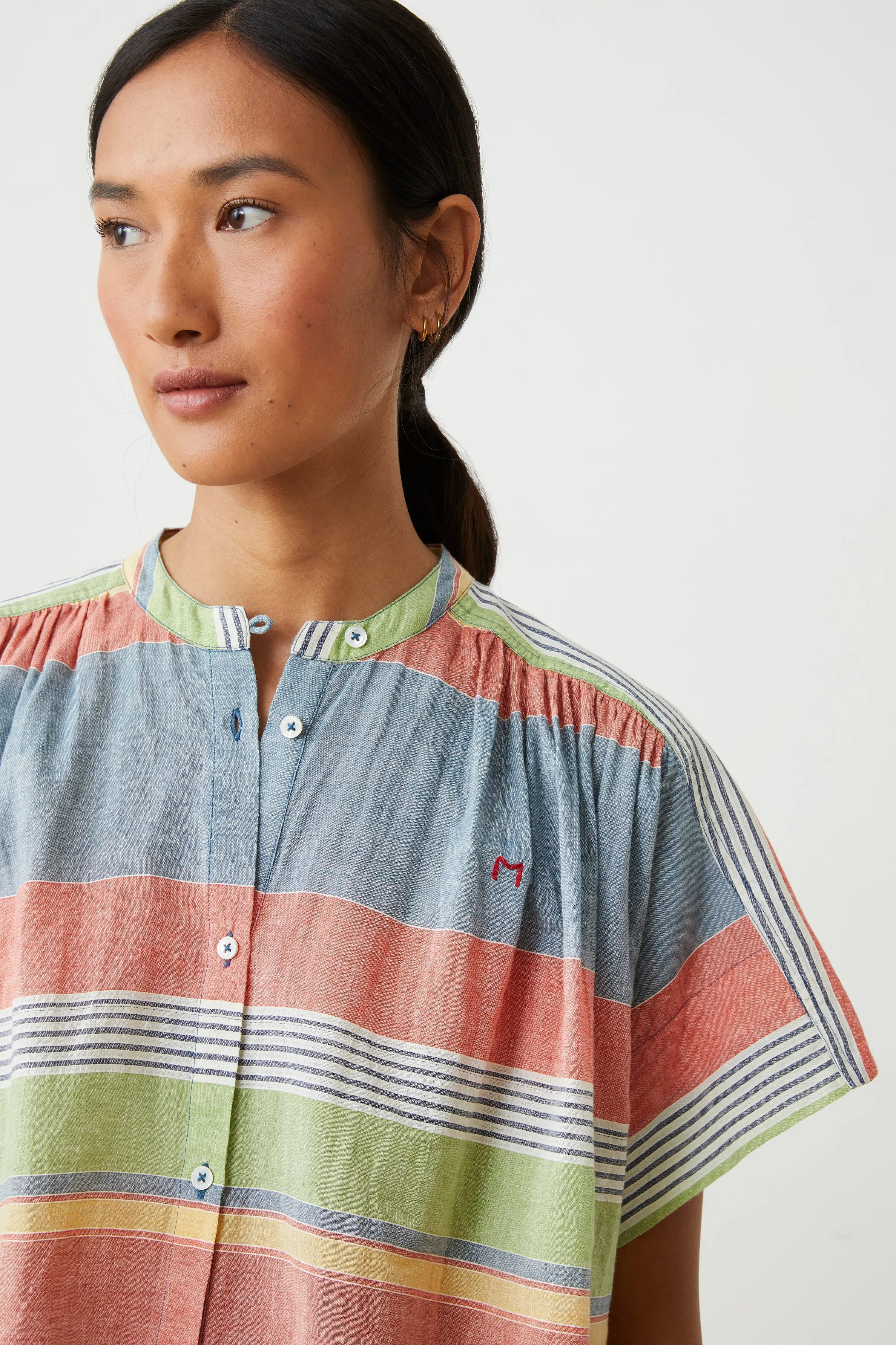 Blouse Max 775 Sand-Stripes-Multico - Image 4