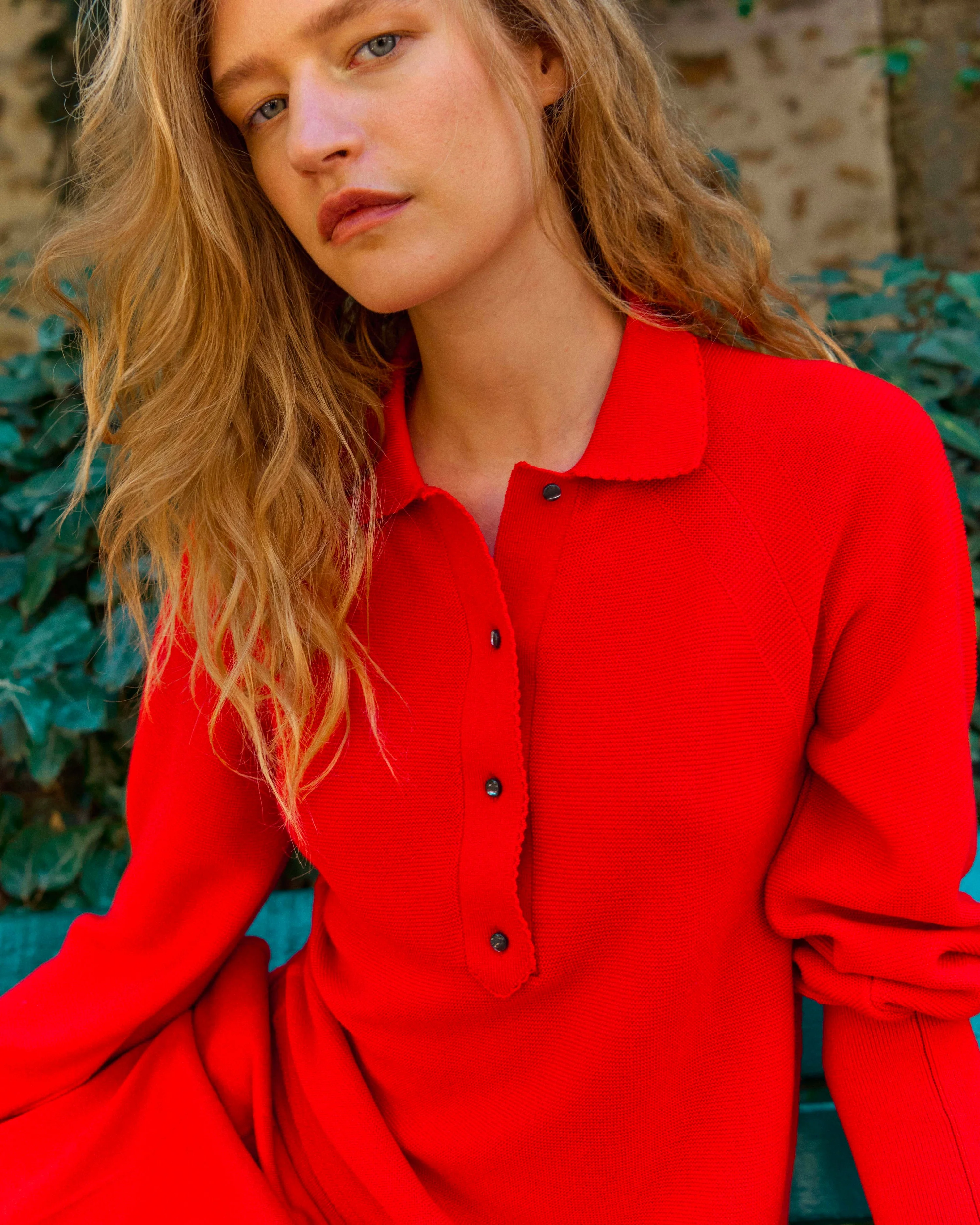 Pullover Didi Bright-Red - Image 2