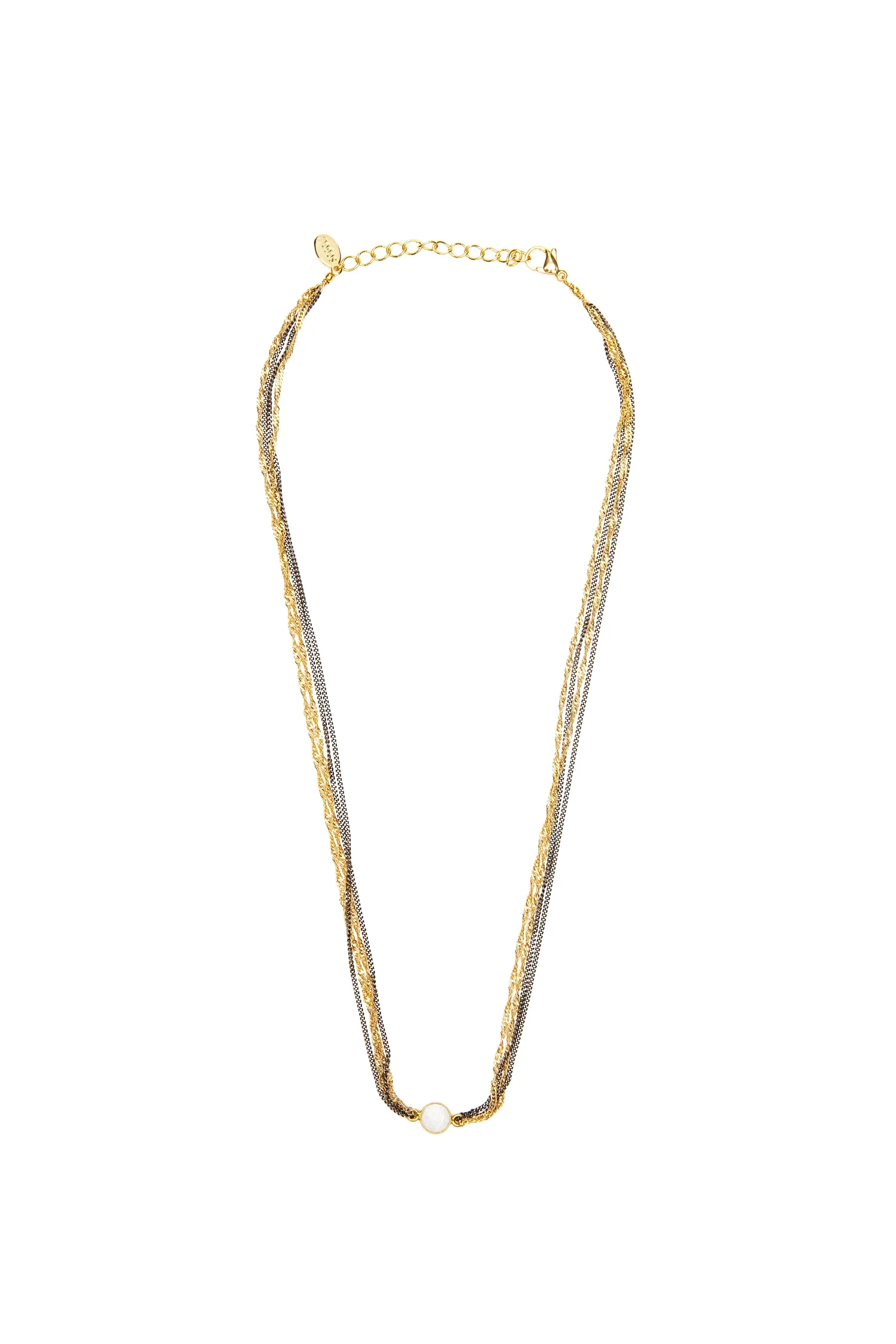 Multi Chain Pendant Necklace