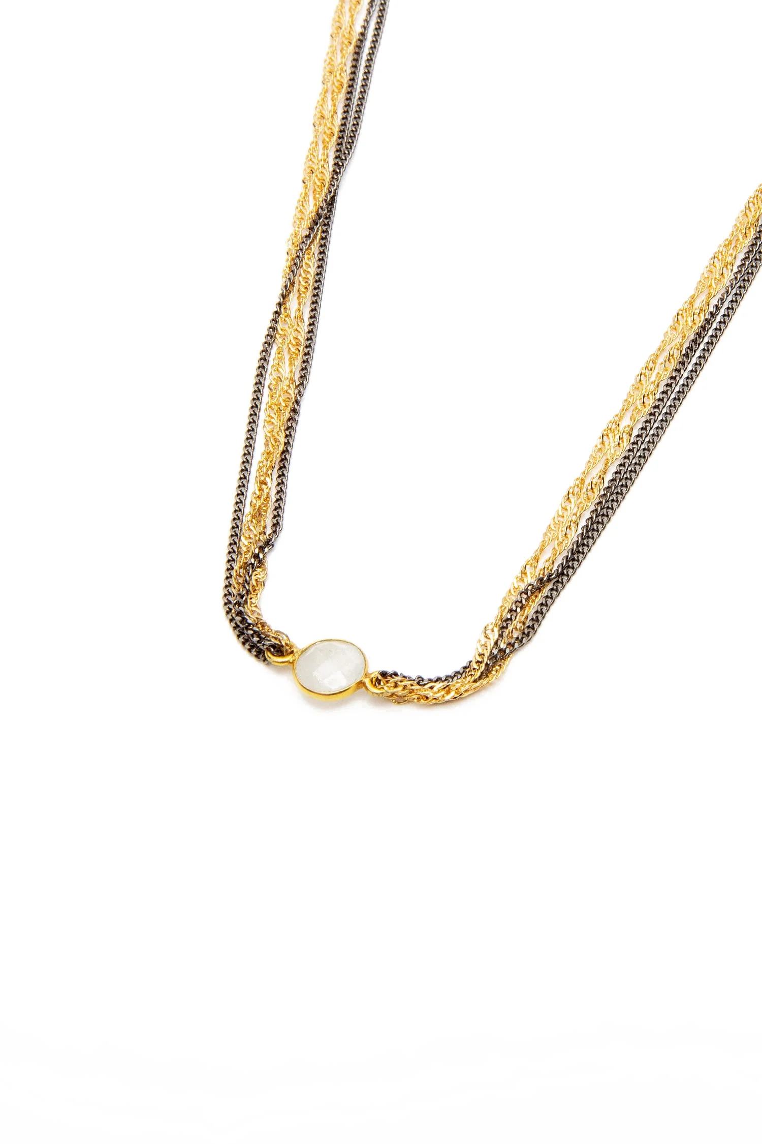 Multi Chain Pendant Necklace - Image 2