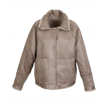 Coat Helen 0525-Taupe - Image 4