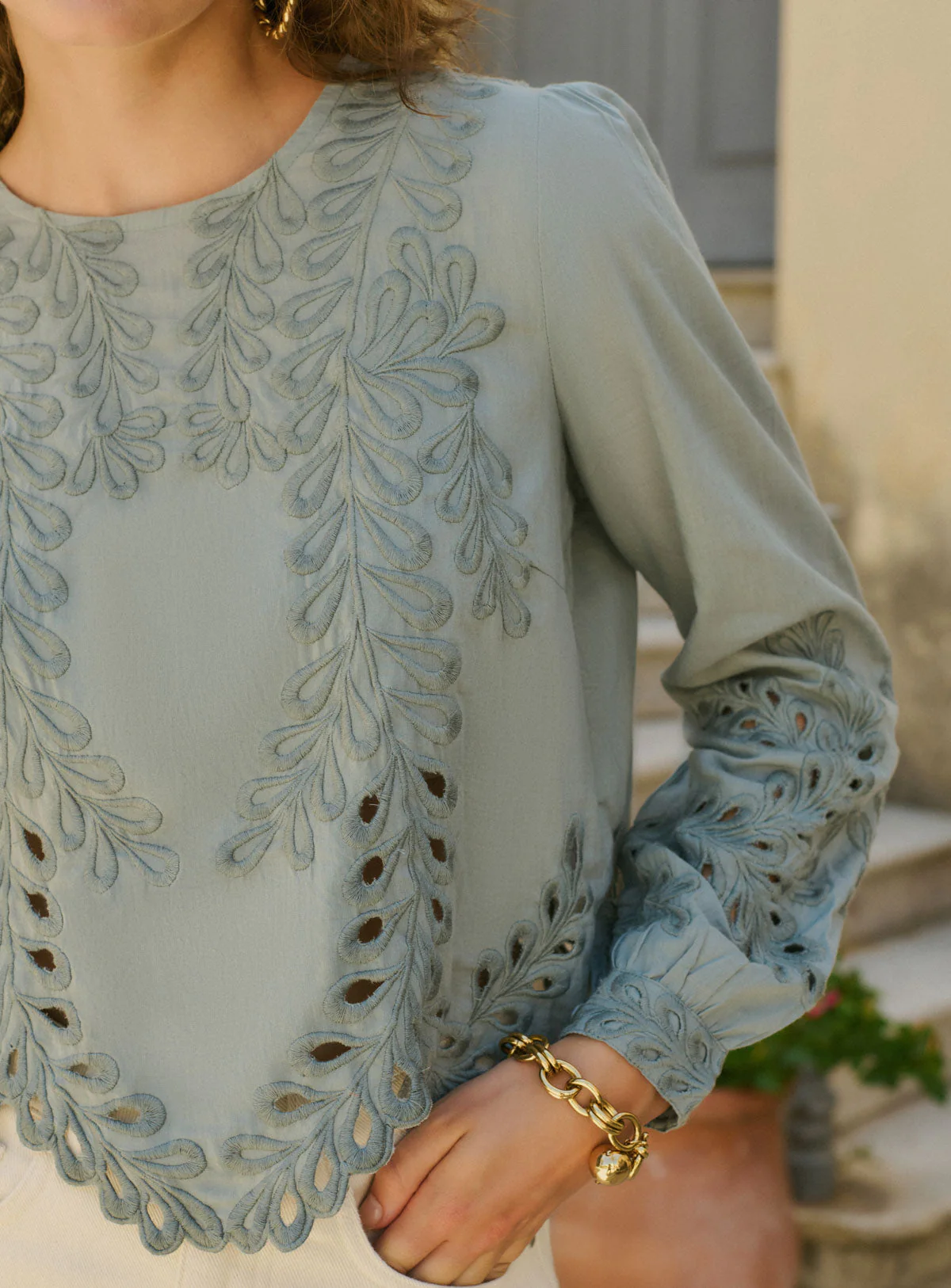 Blouse 225taylor Celadon - Image 2