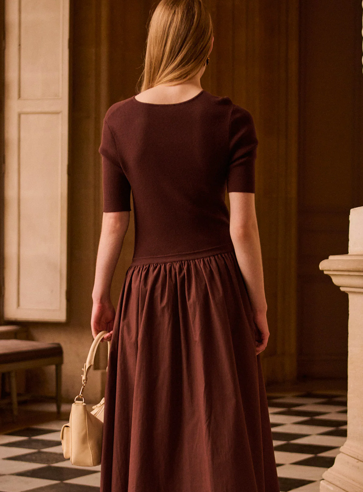 Dress Laura 126 Brown - Image 5