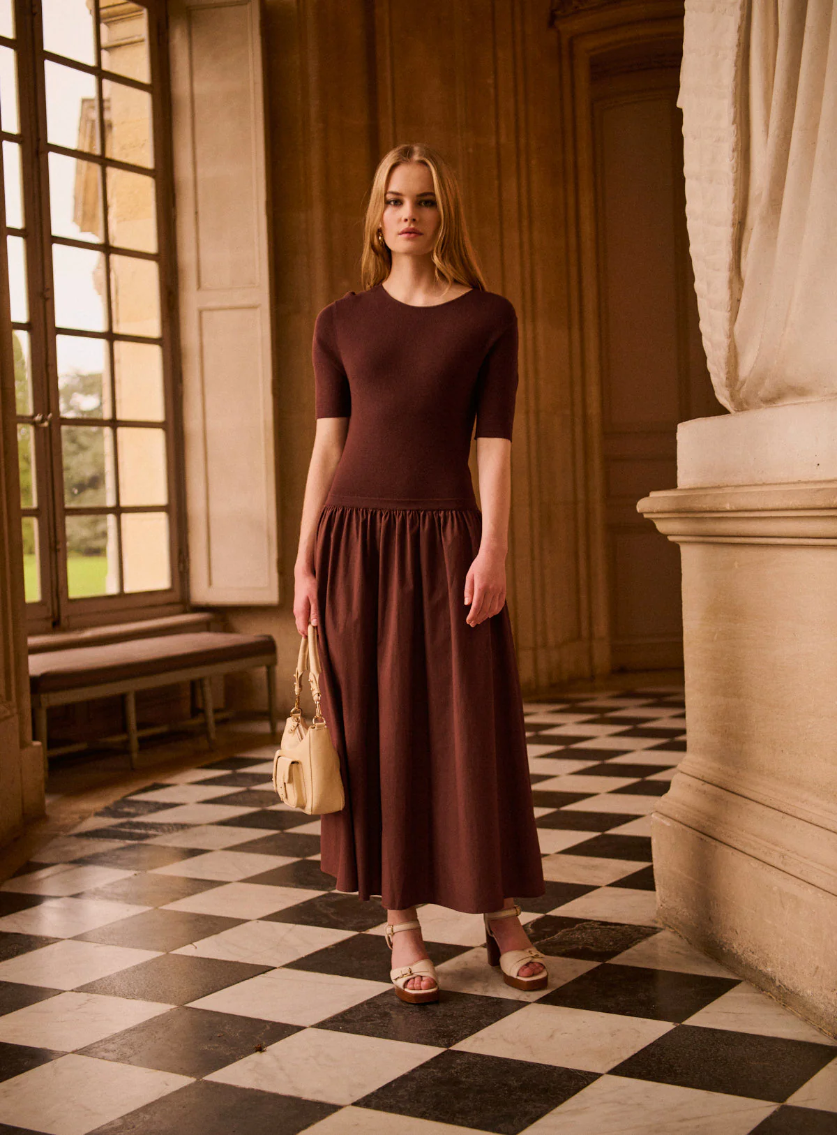 Dress Laura 126 Brown - Image 6