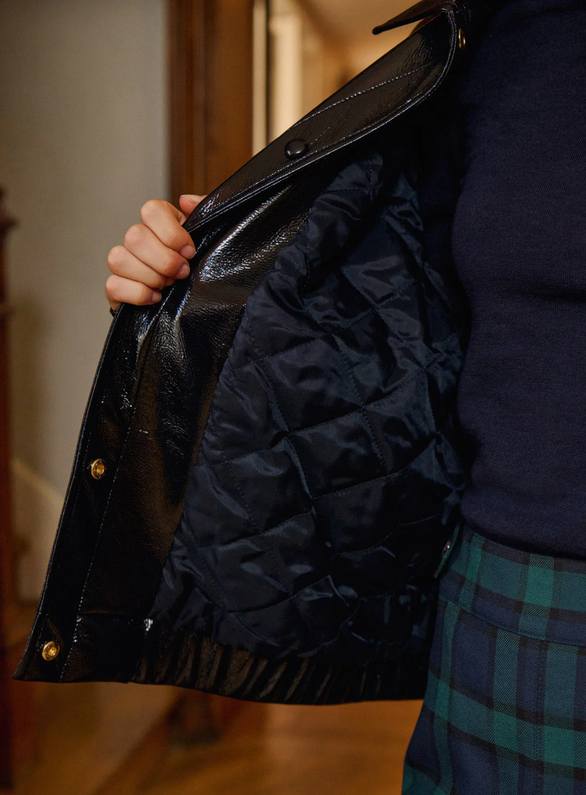 Jacket 225oana Navy - Image 3
