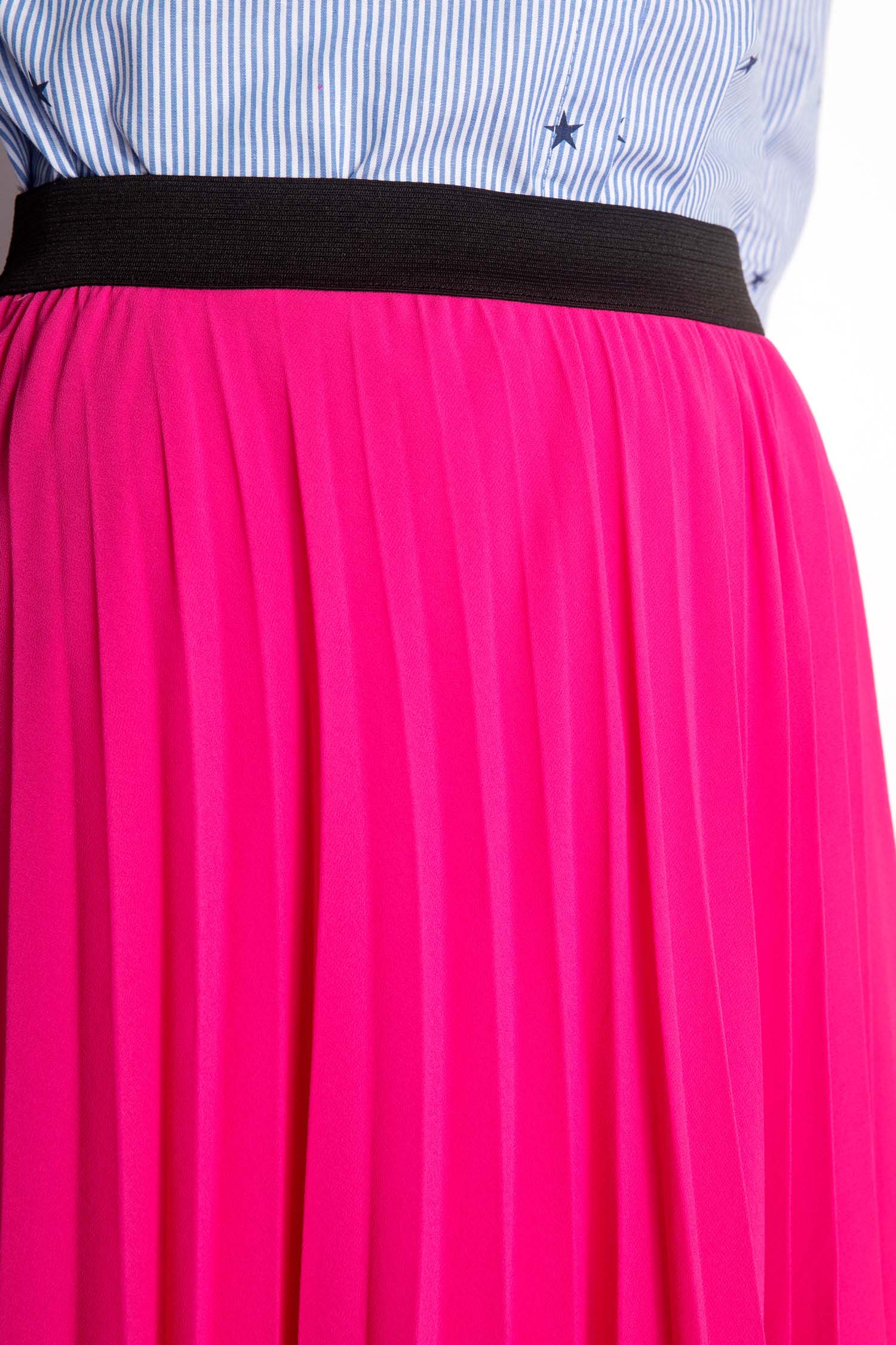 Pleated Midi Skirt - Image 3