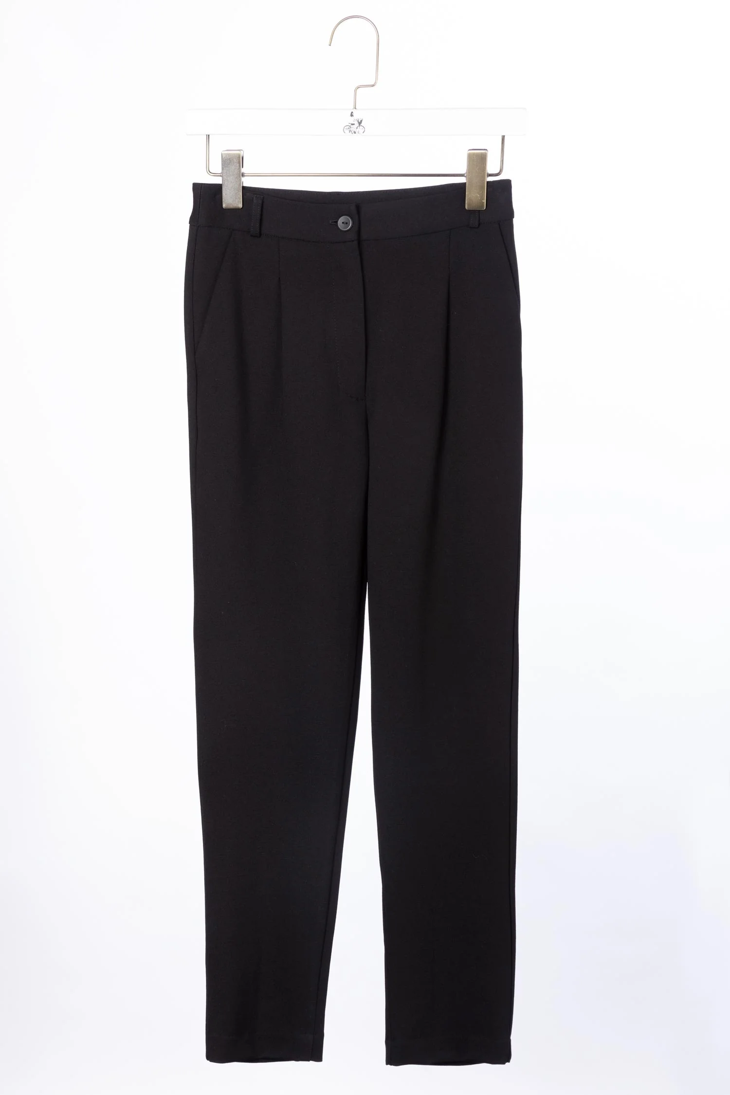 Pleated Slim Pants - Image 5
