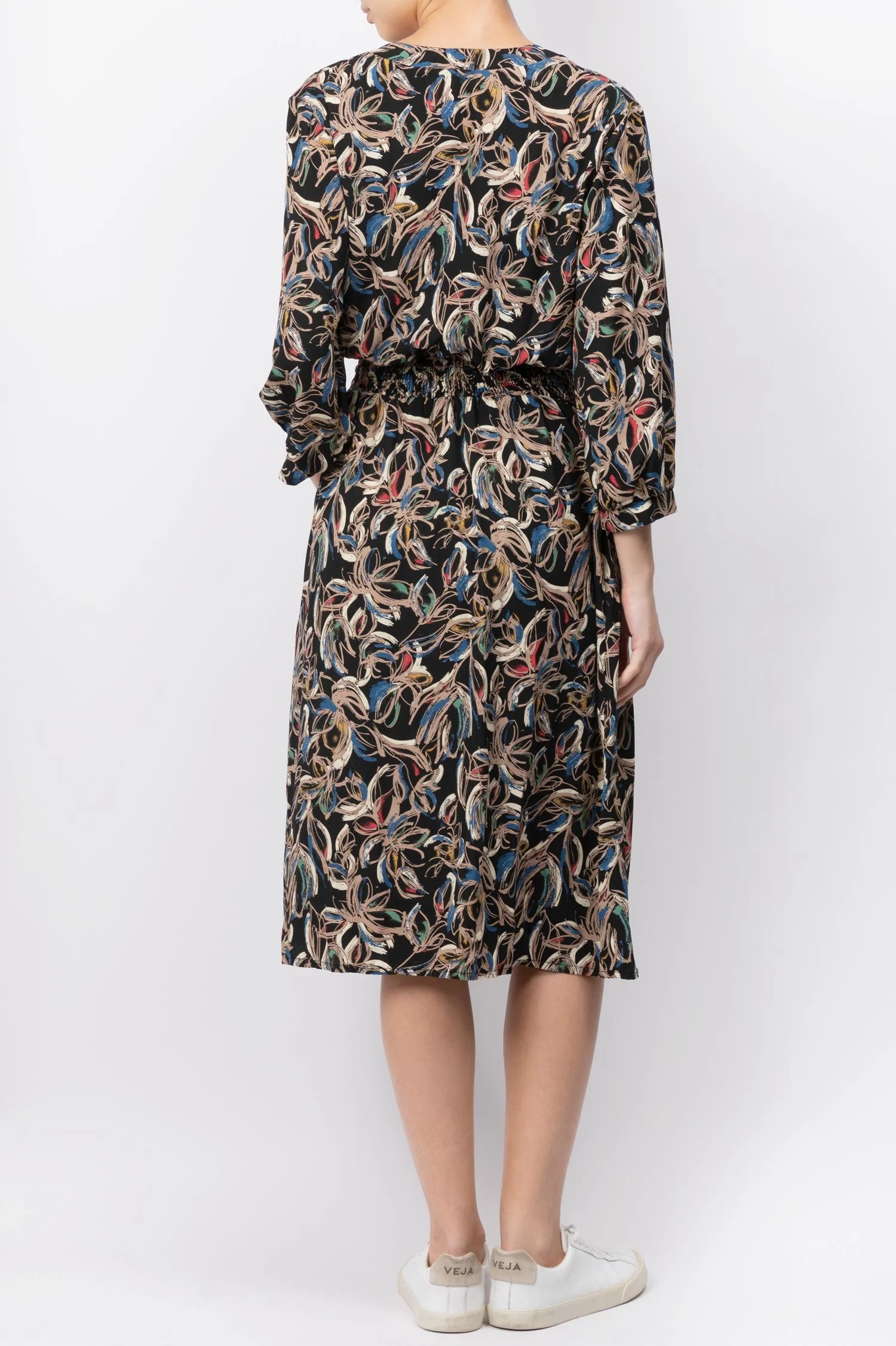 Printed Button-down Dress - Image 3