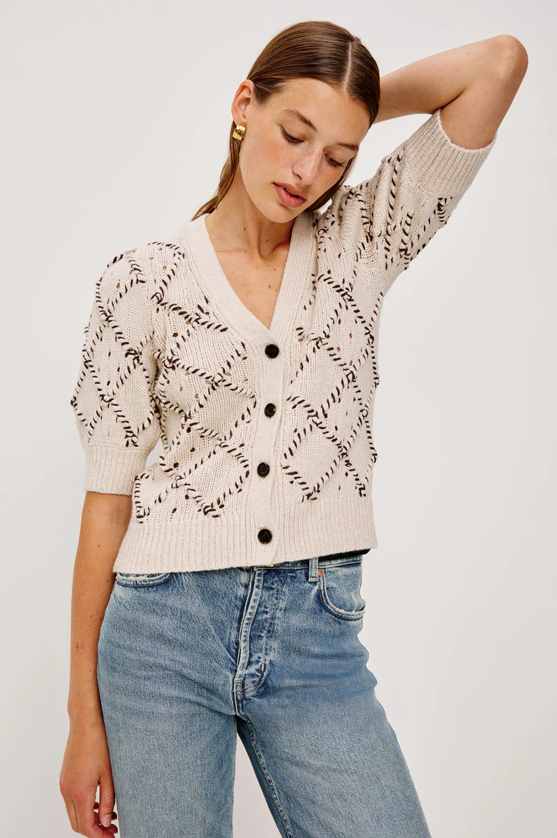 Cardigan Isla 1762 Oat - Image 2