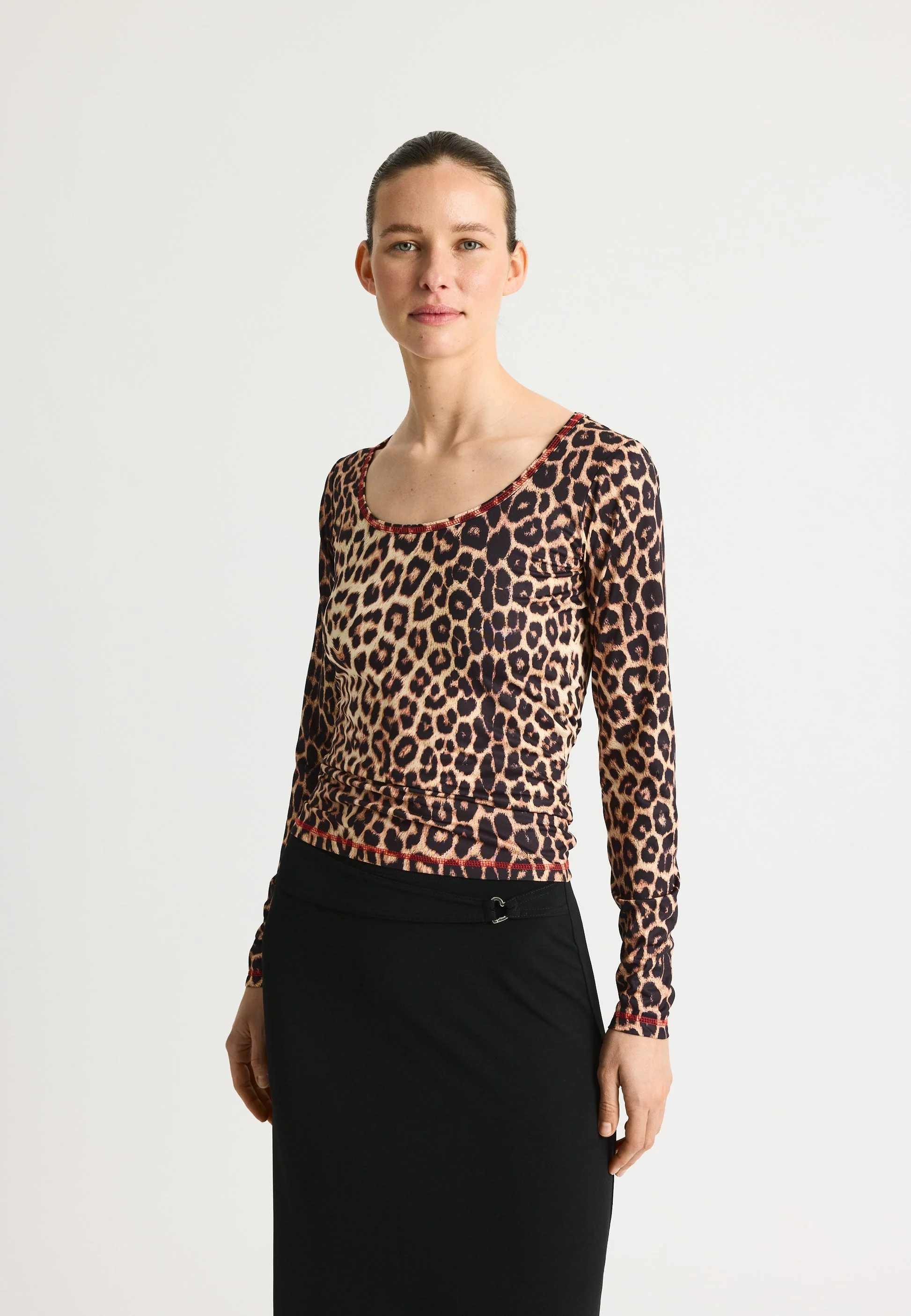 Blouse Keylars Blouse Multi-Brown - Image 3
