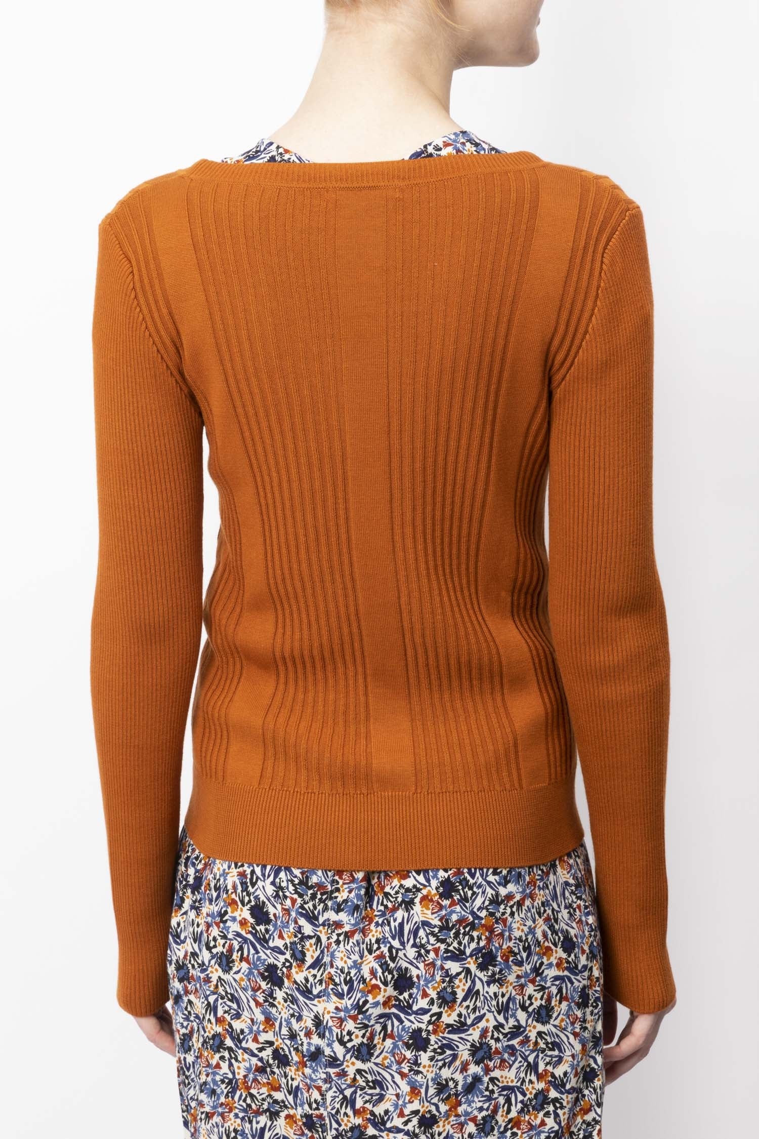 Ribbed Cardigan - Image 2