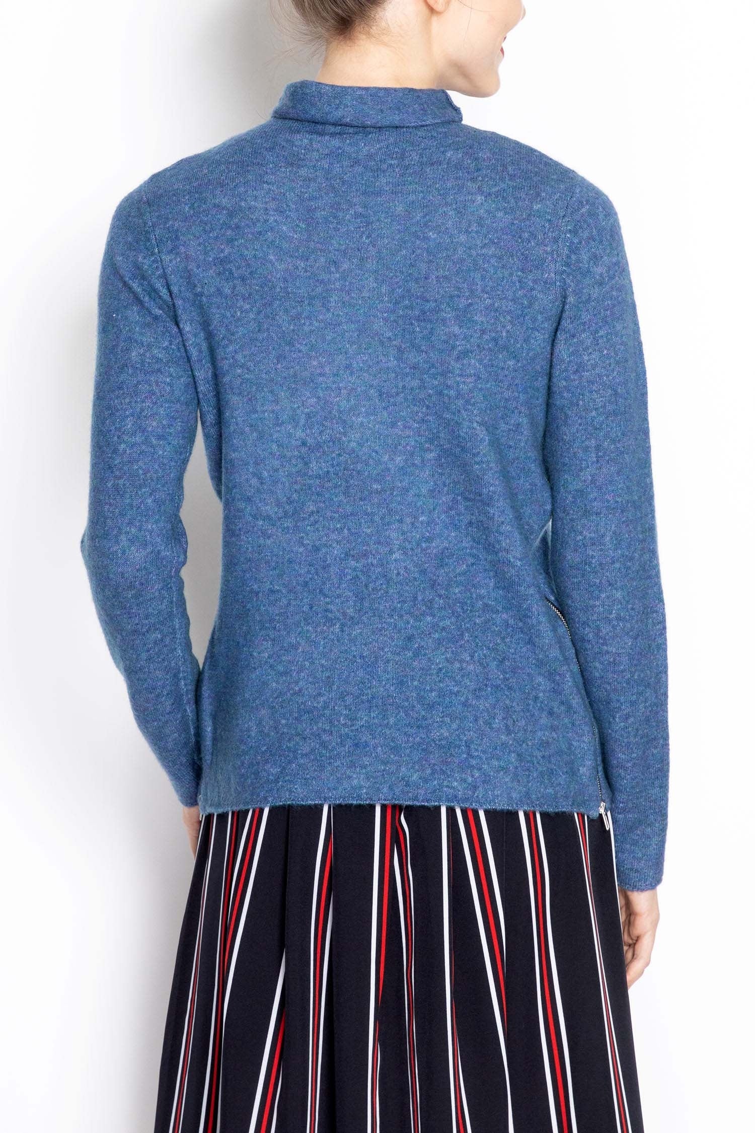 Roll Neck Cashmere Sweater - Image 4