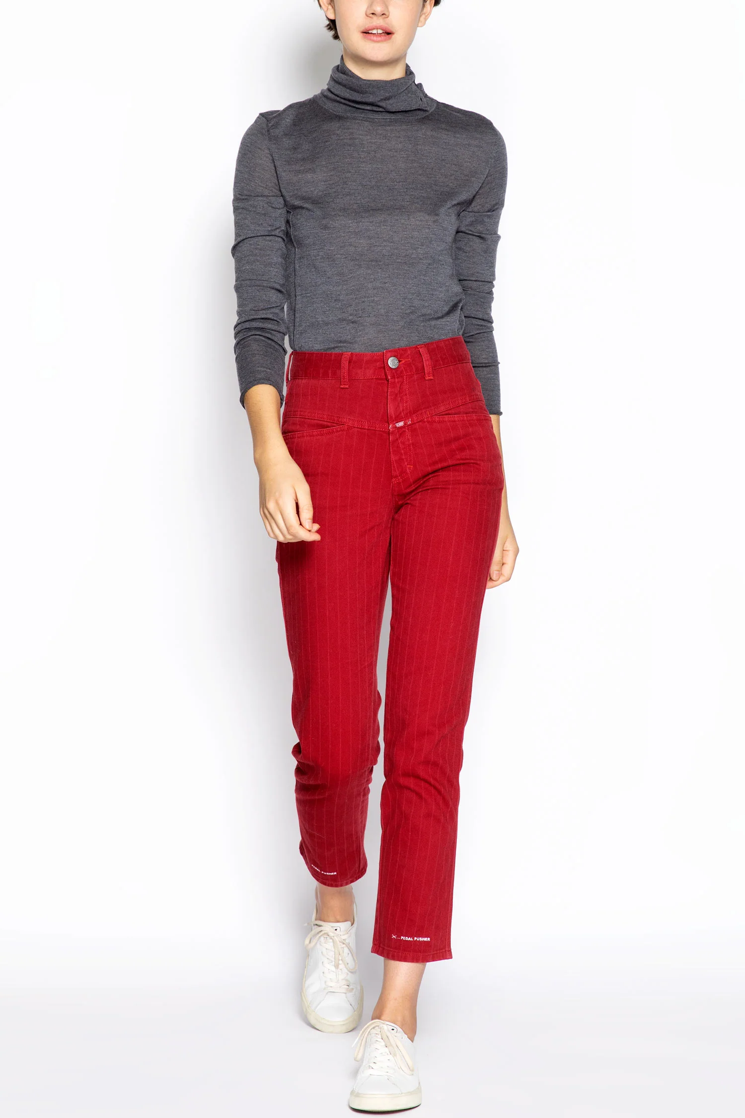 Roll Neck Wool Sweater - Image 3