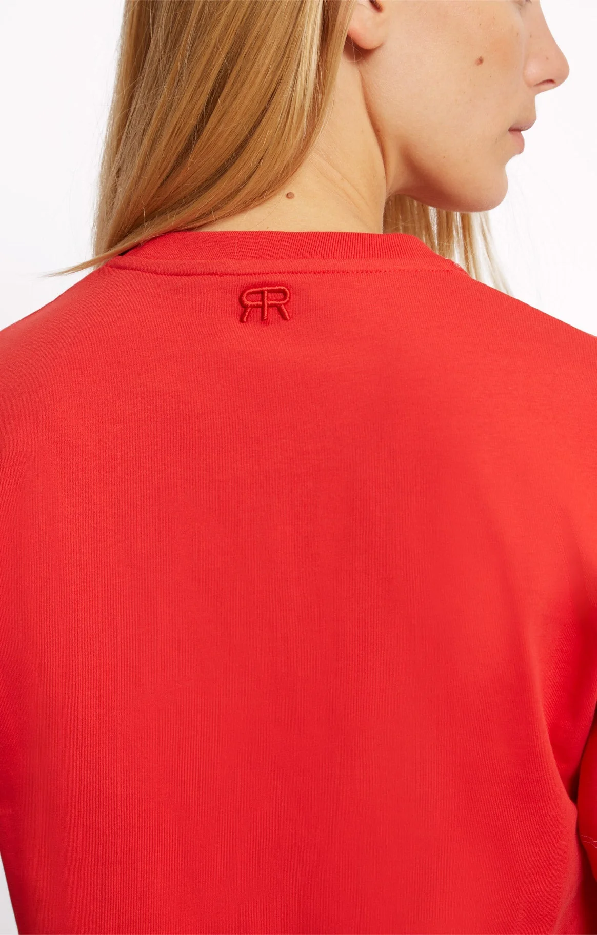 Roseanna Women’s Jerome Organic Cotton Jersey T-Shirt - Red Rouge - Image 4