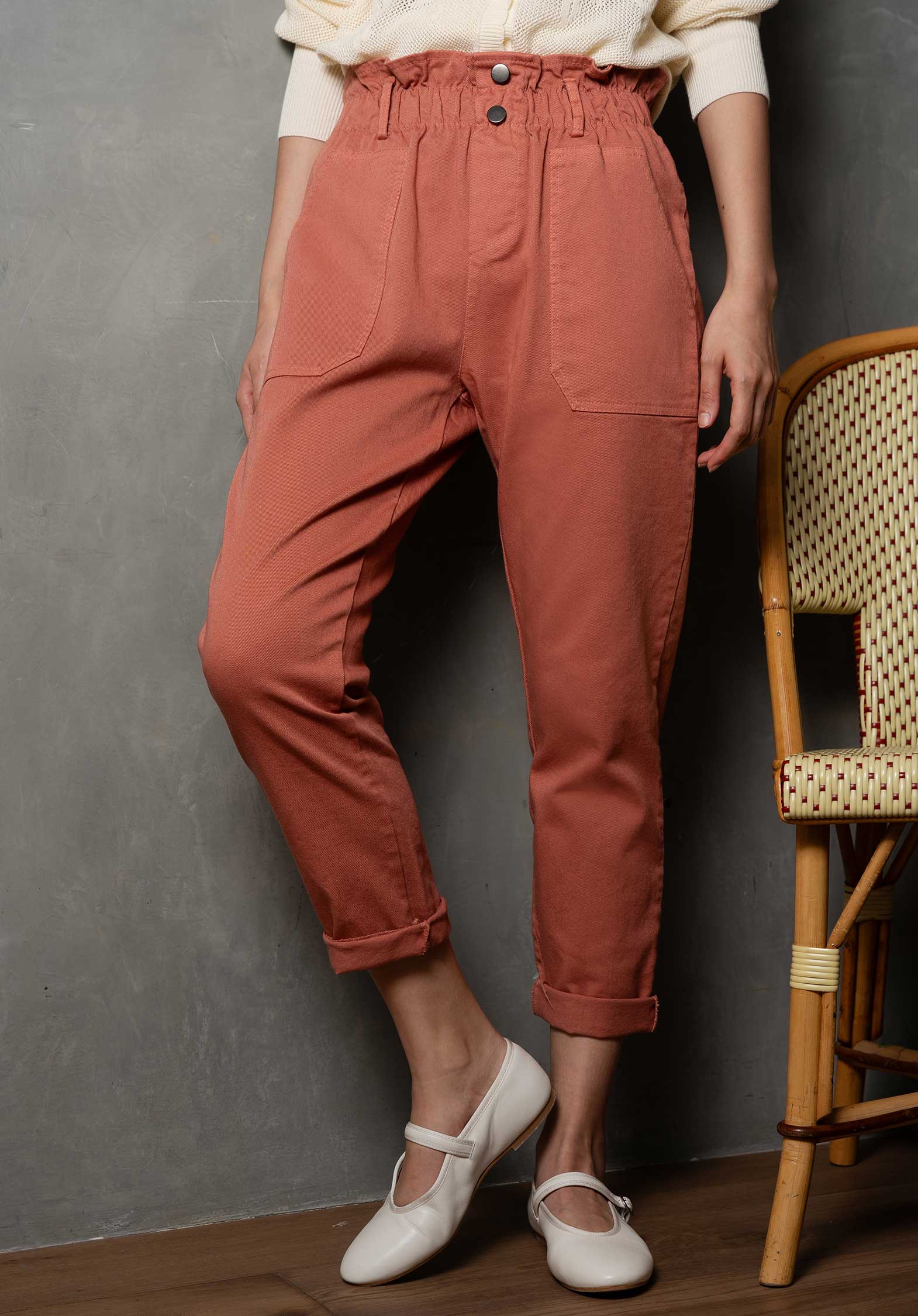 Pants 61103 Cotor Red - Image 2