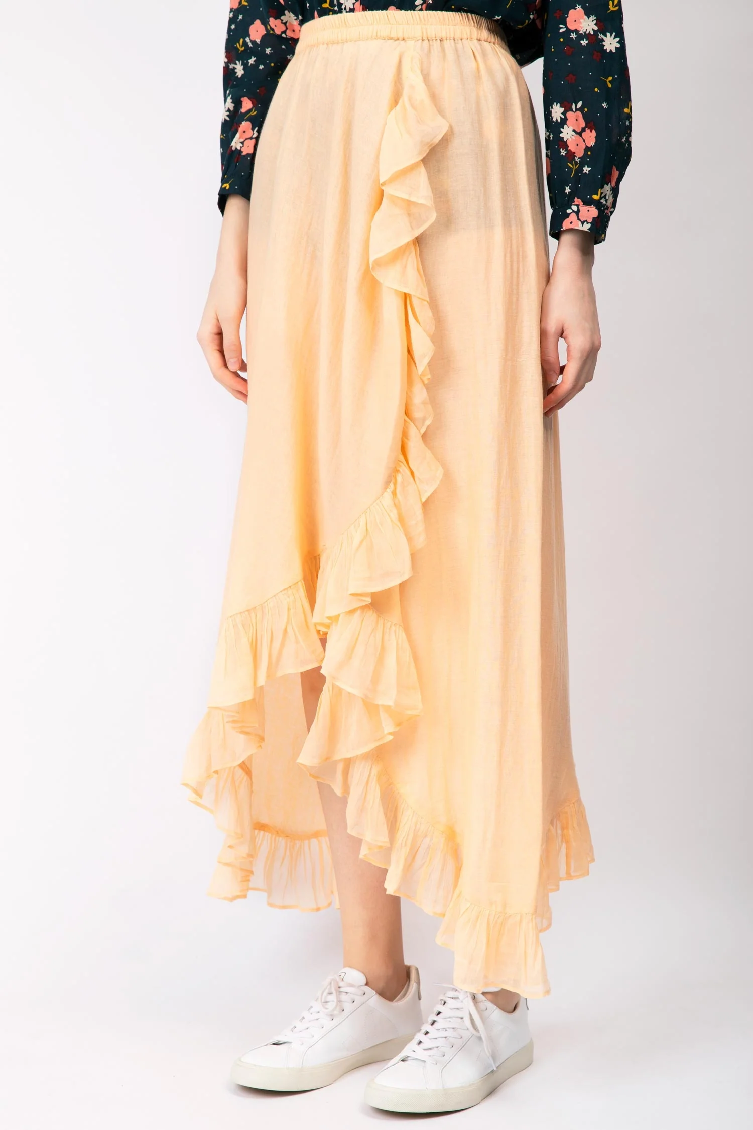 Ruffled Cotton Skirt - Image 3