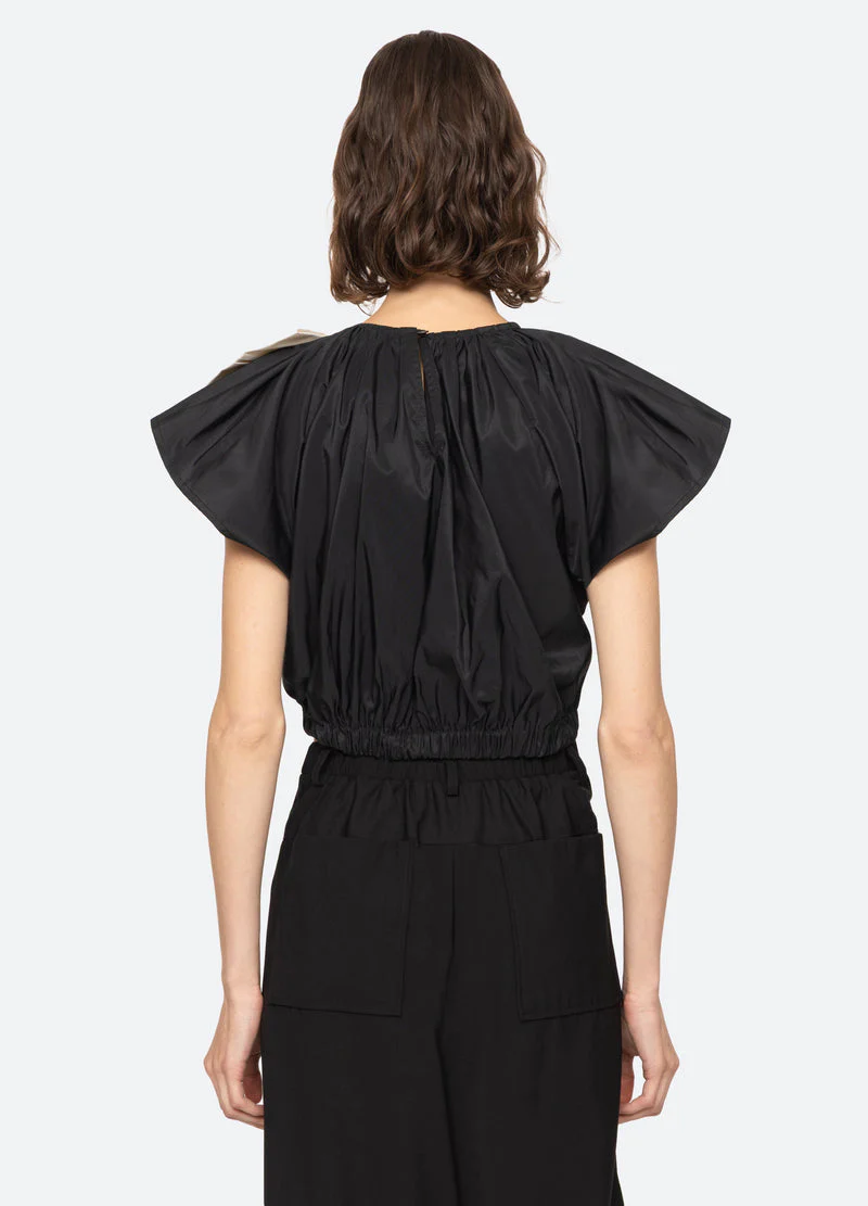 Blouse Rs26-028 Black - Image 2