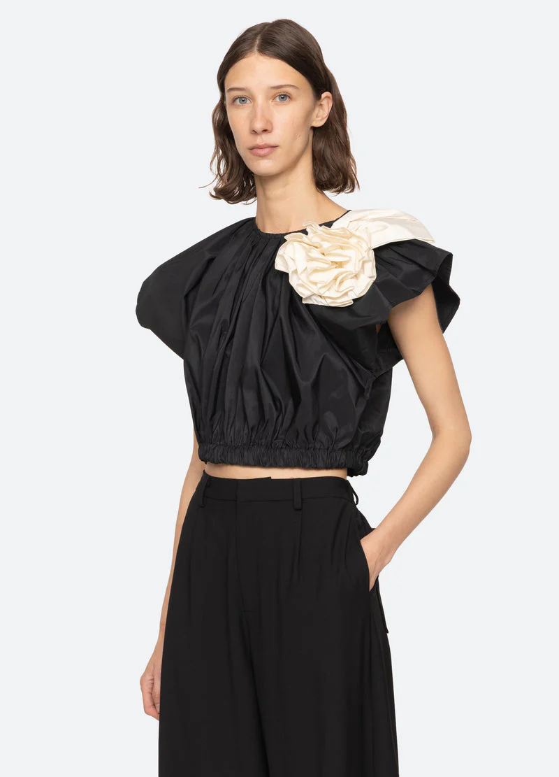 Blouse Rs26-028 Black - Image 4